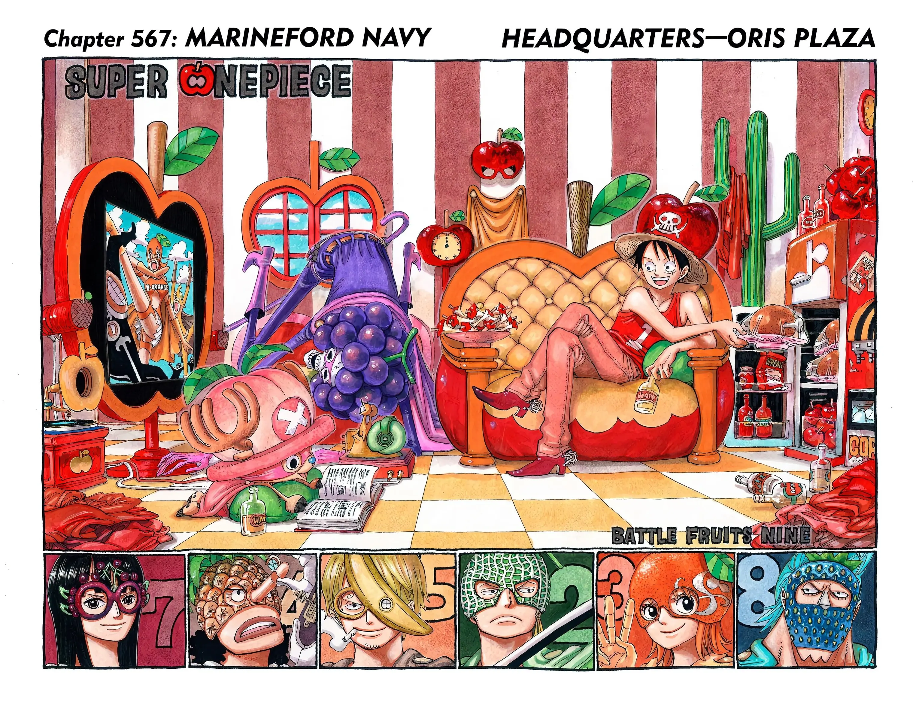 One Piece Colored, chapter 567, page 1