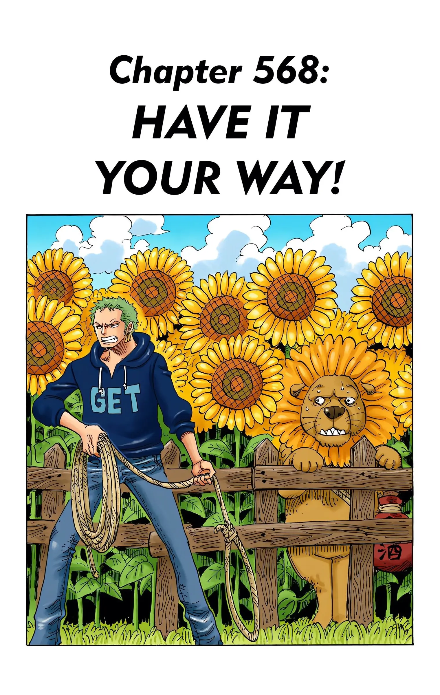 One Piece Colored, chapter 568, page 1