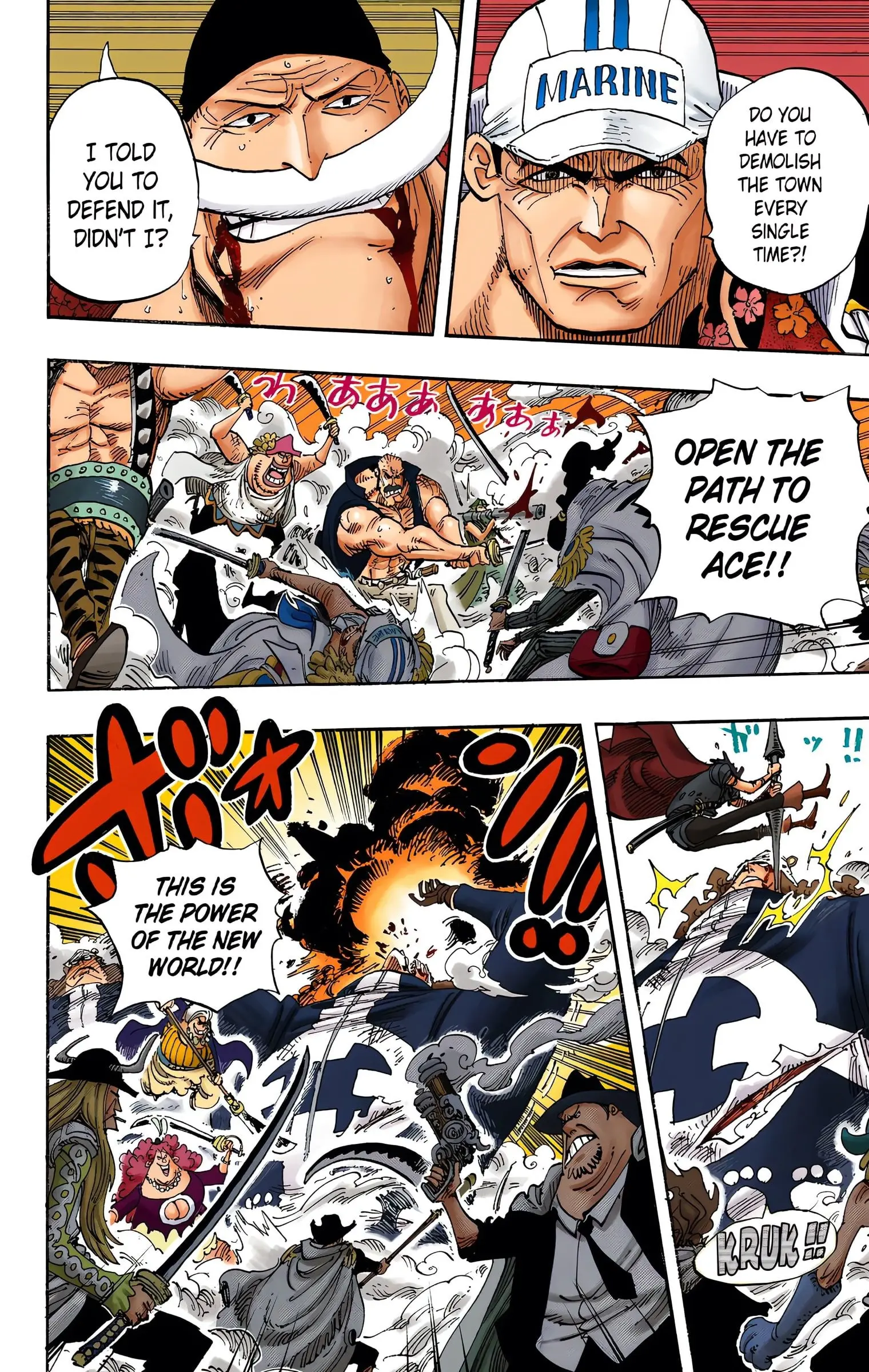 One Piece Colored, chapter 568, page 3