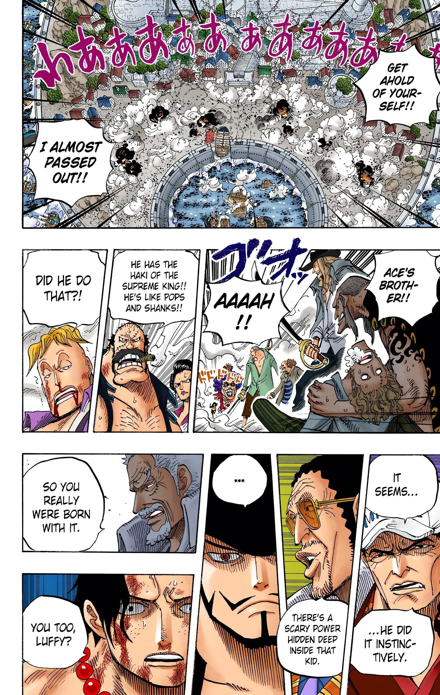 One Piece Colored, chapter 570, page 2