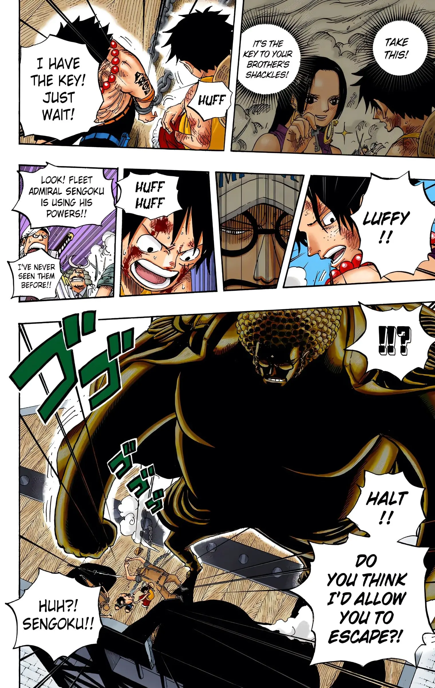 One Piece Colored, chapter 571, page 9
