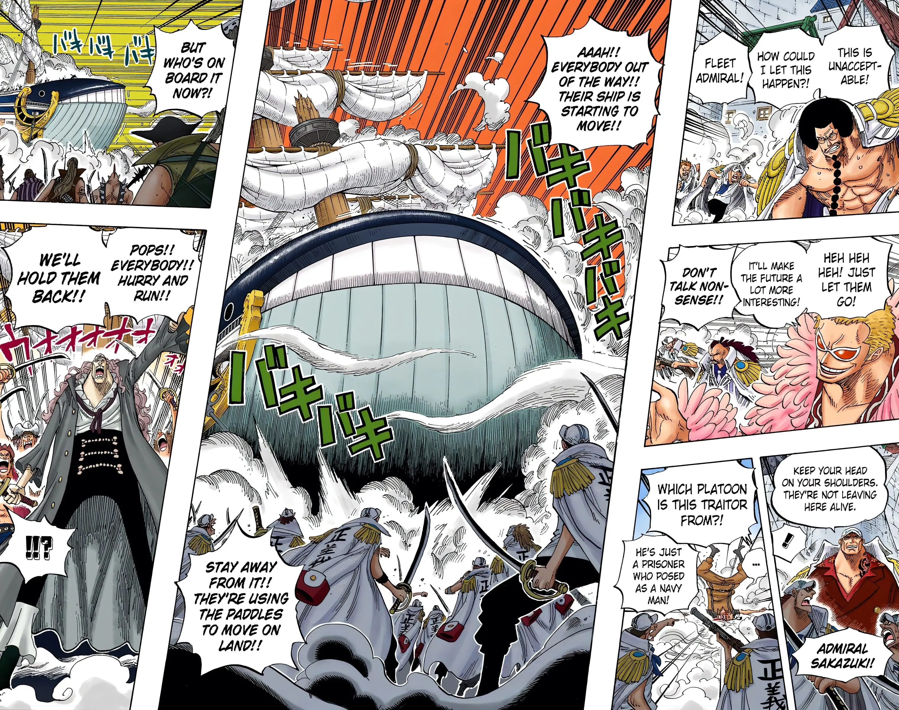 One Piece Colored, chapter 572, page 8