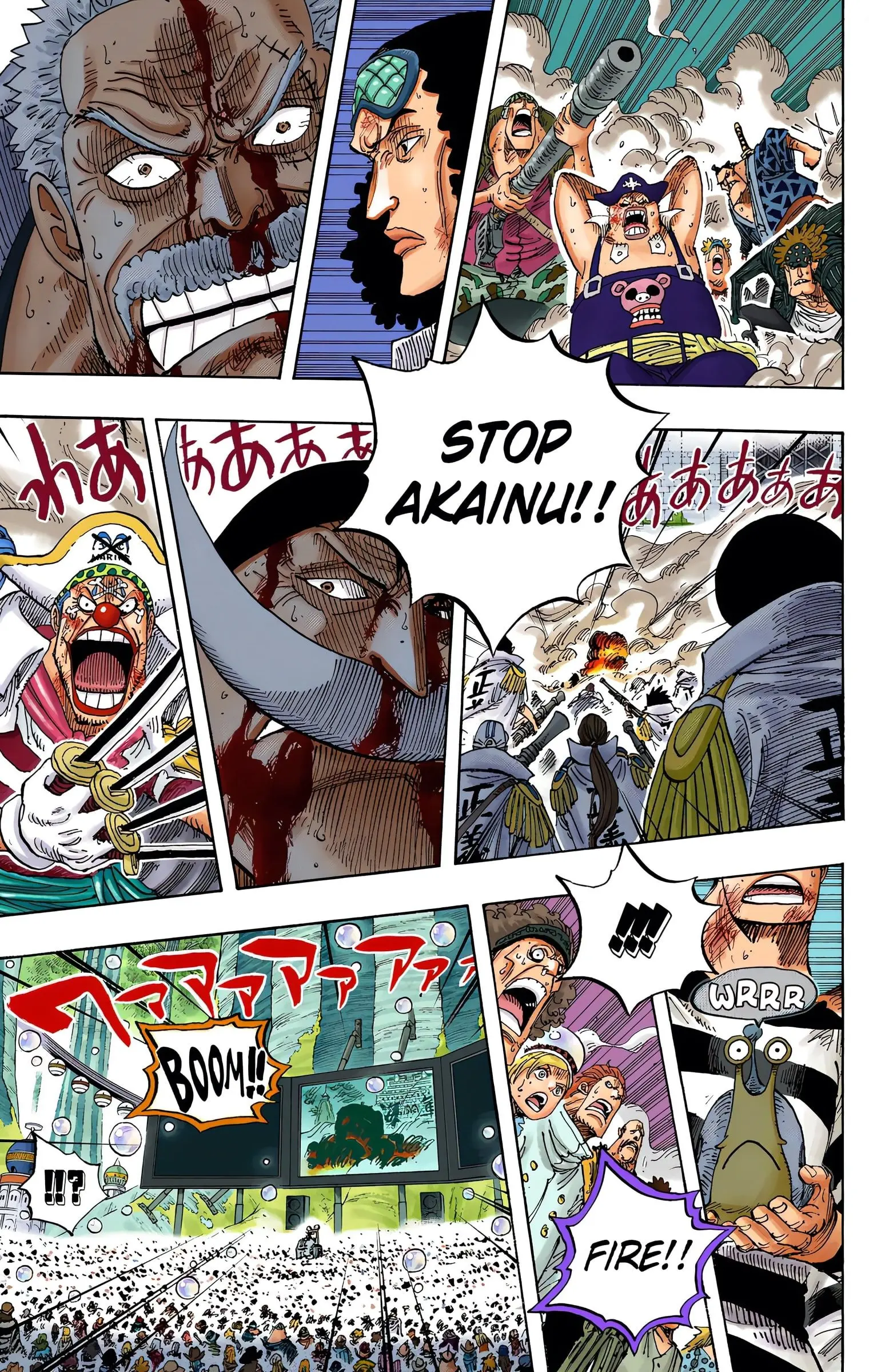 One Piece Colored, chapter 574, page 9