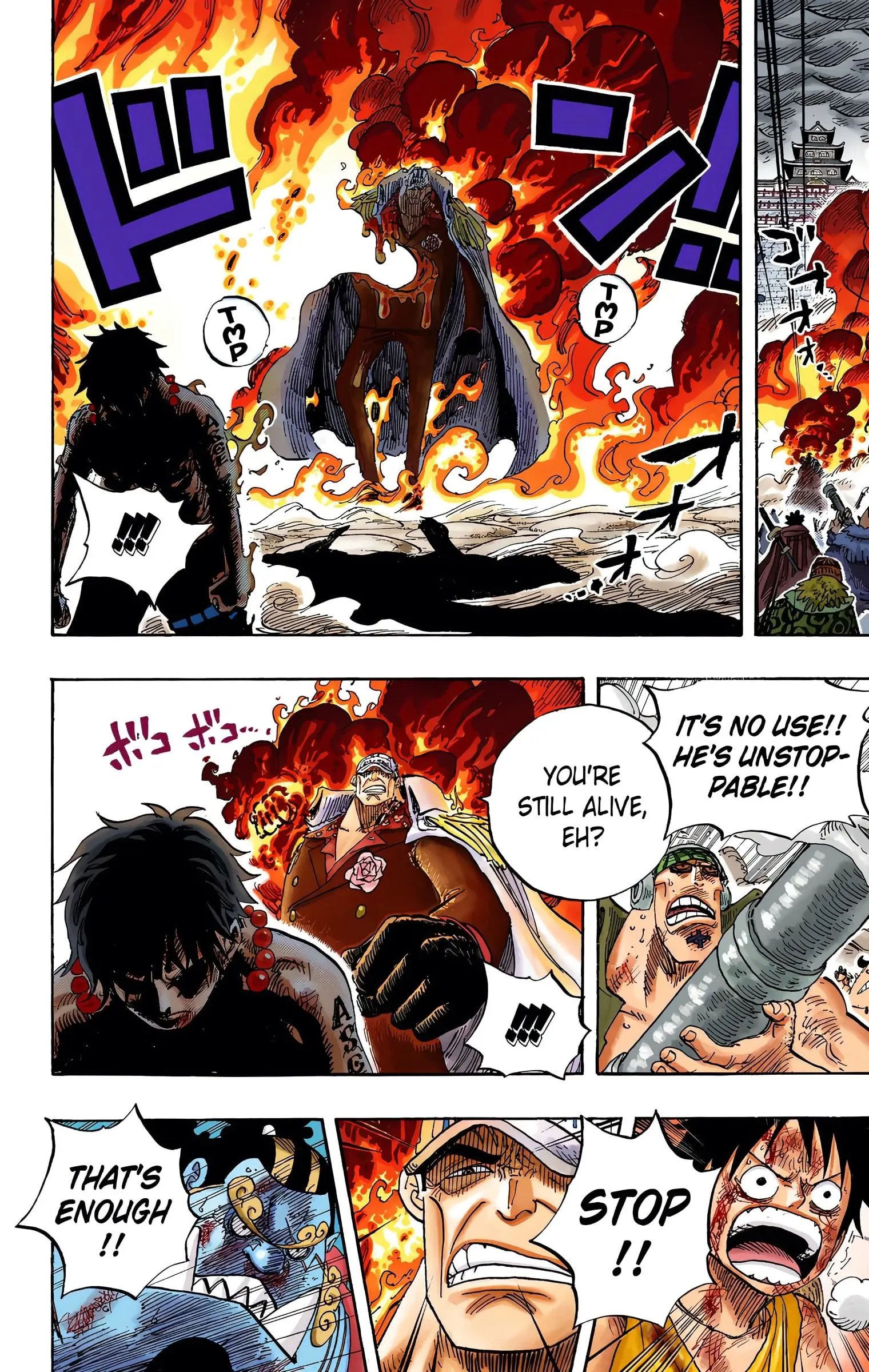 One Piece Colored, chapter 574, page 10