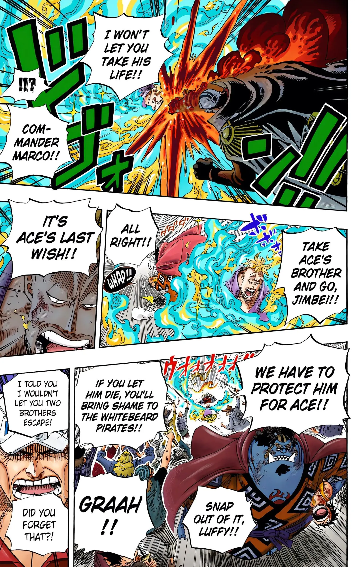 One Piece Colored, chapter 575, page 4