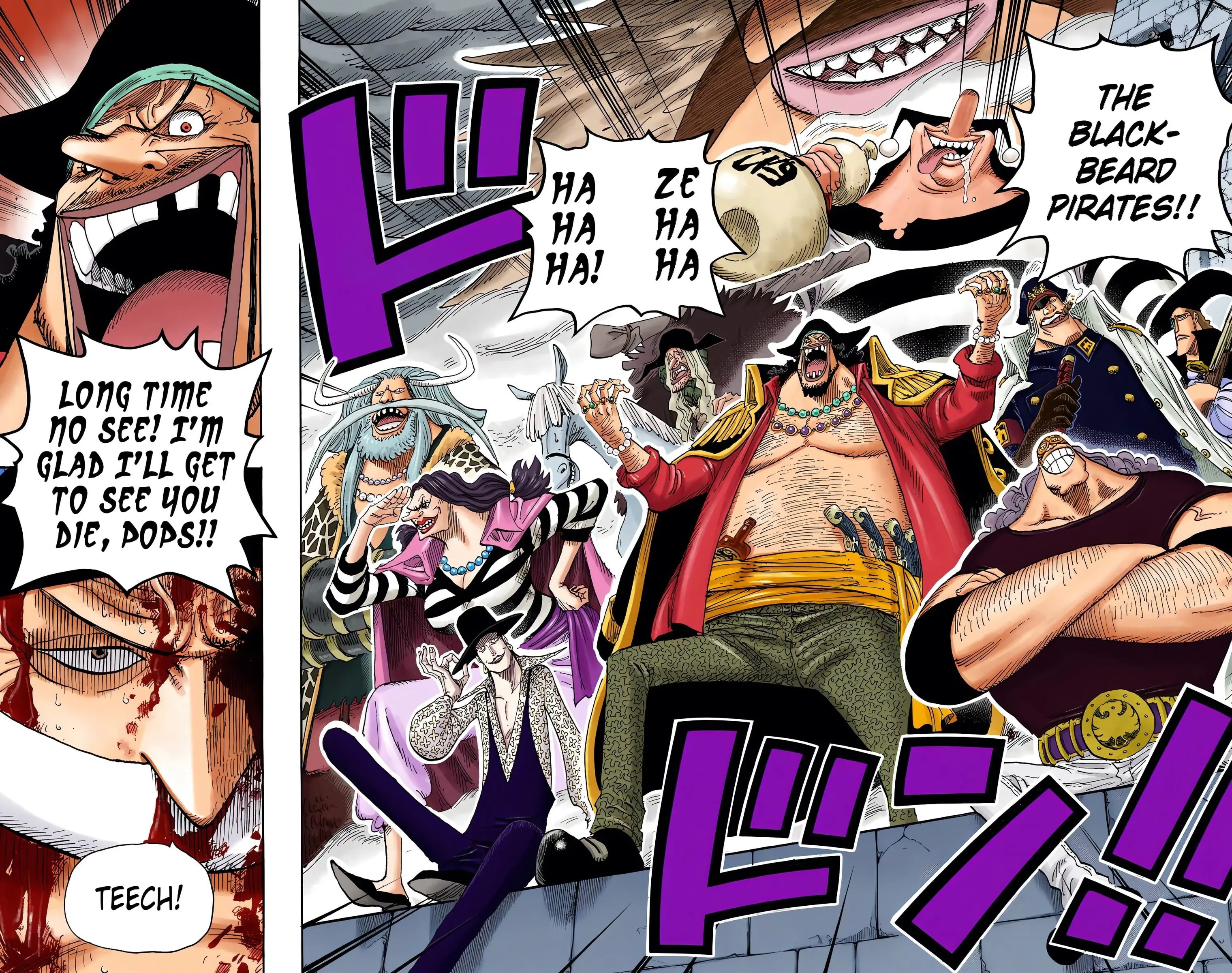 One Piece Colored, chapter 575, page 10