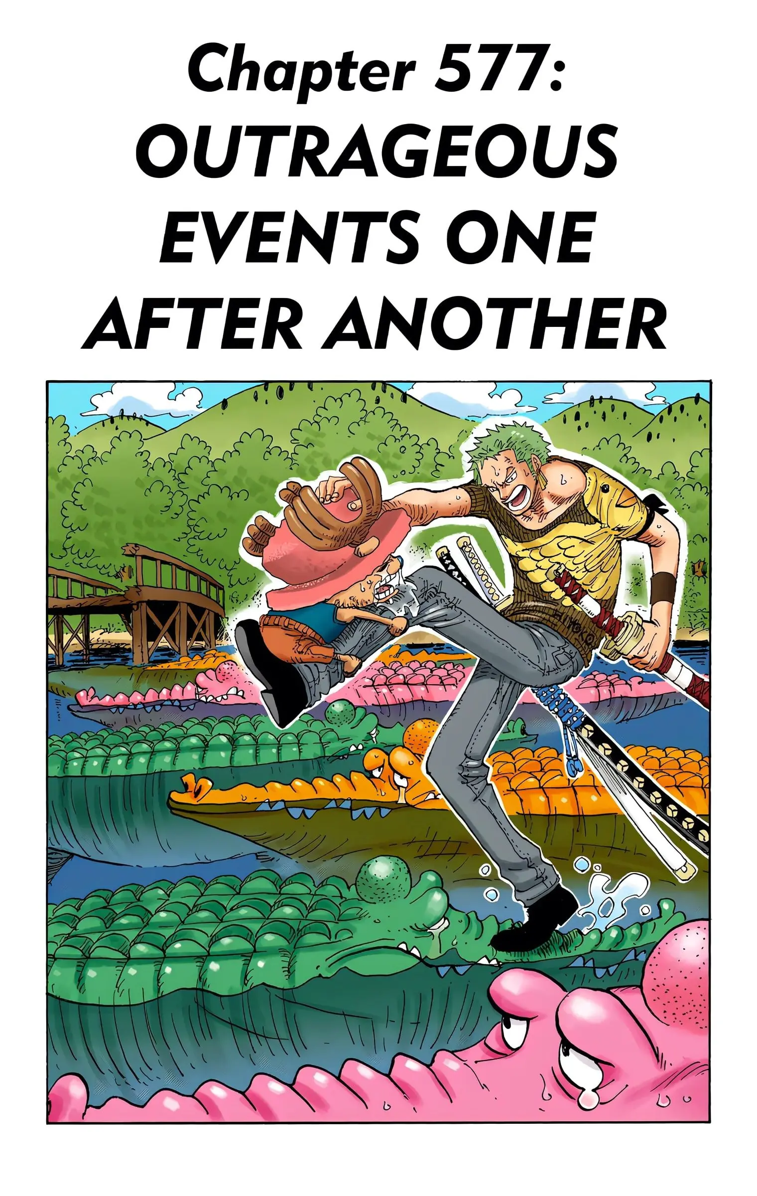 One Piece Colored, chapter 577, page 1