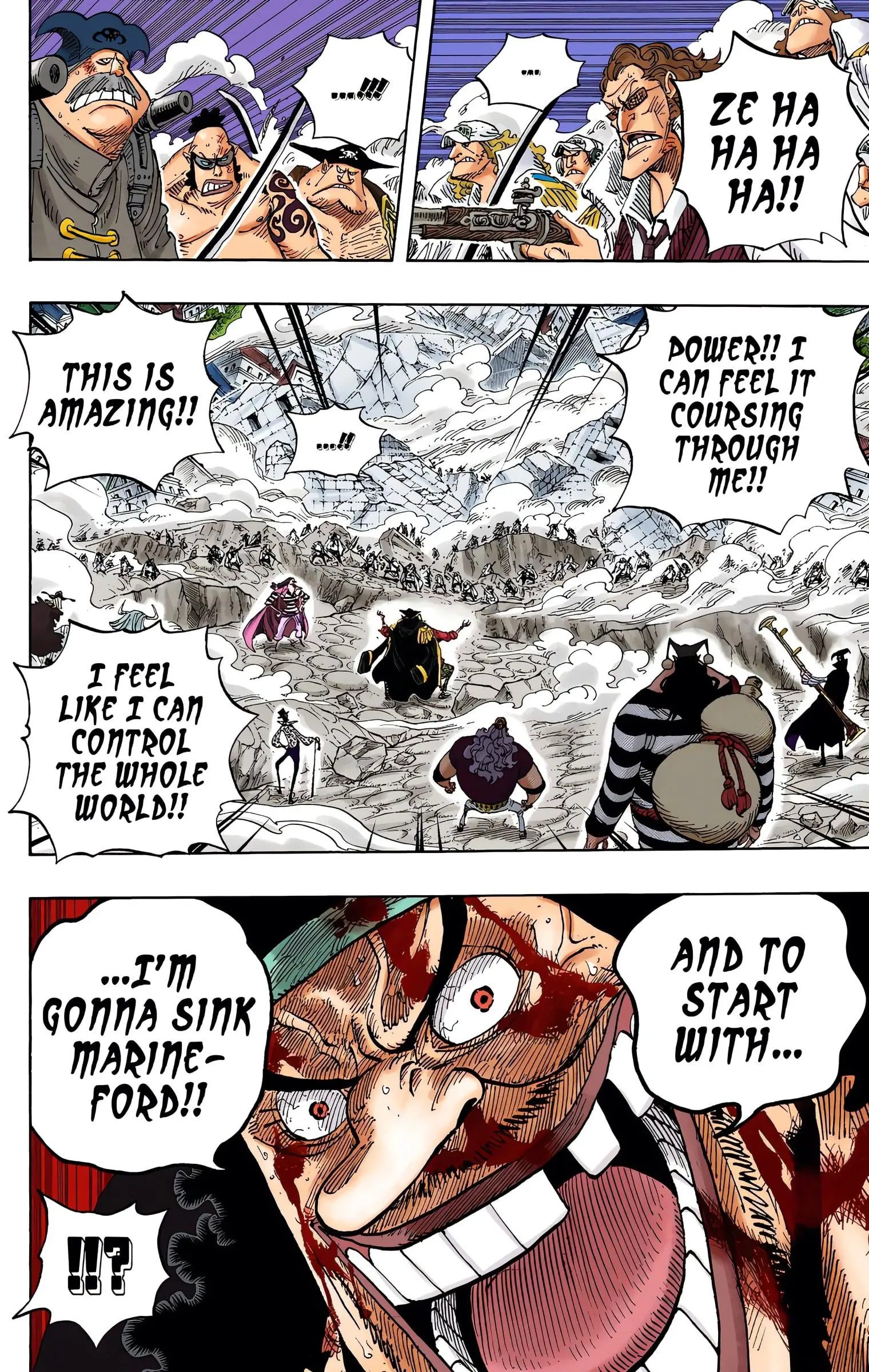 One Piece Colored, chapter 578, page 4