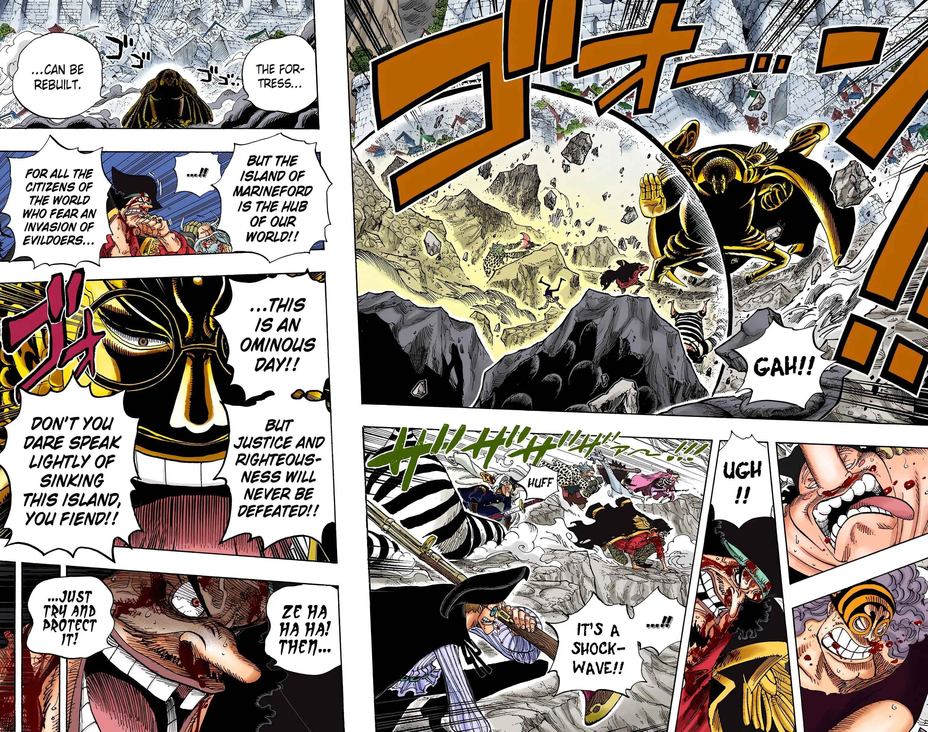 One Piece Colored, chapter 578, page 6