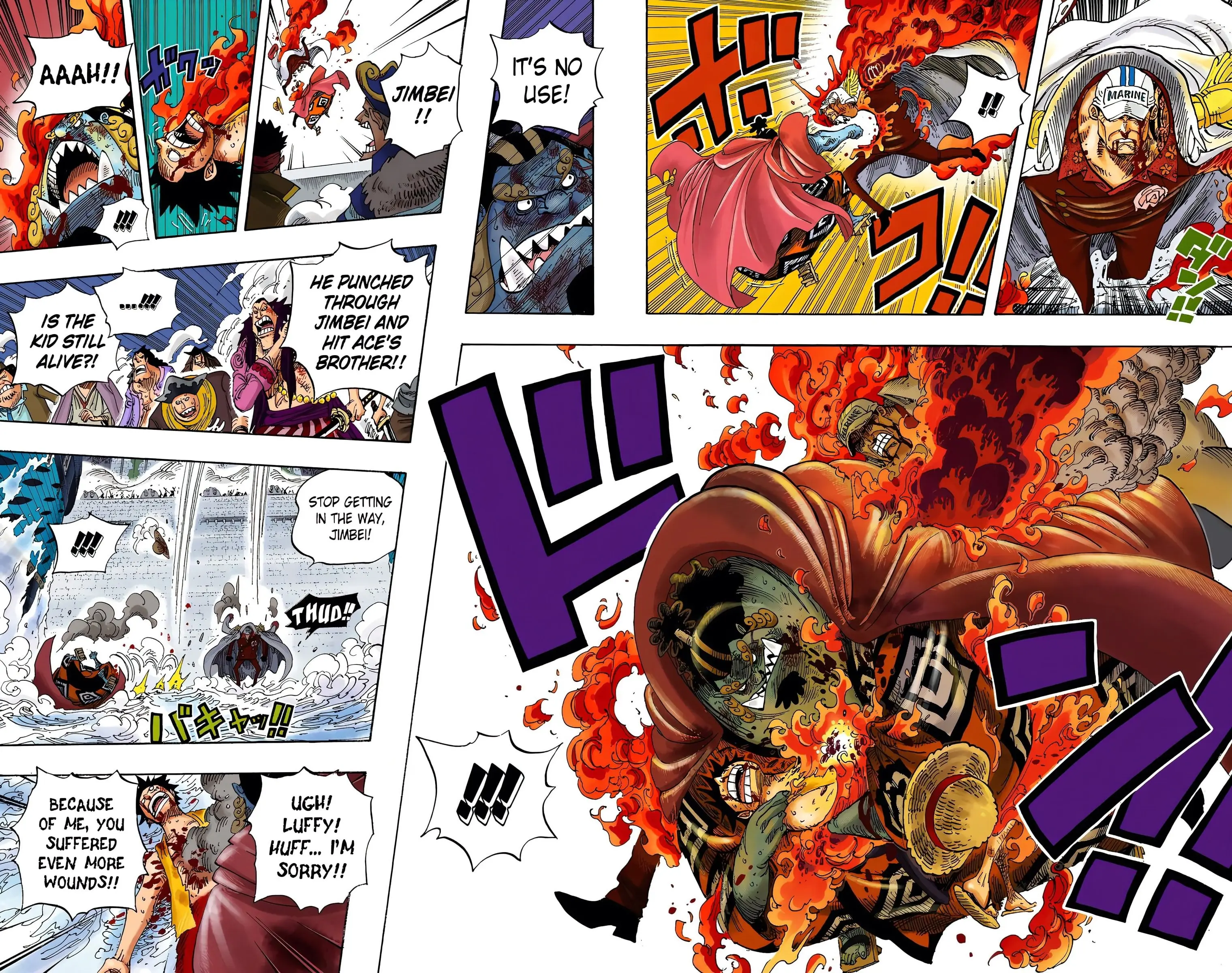 One Piece Colored, chapter 578, page 9