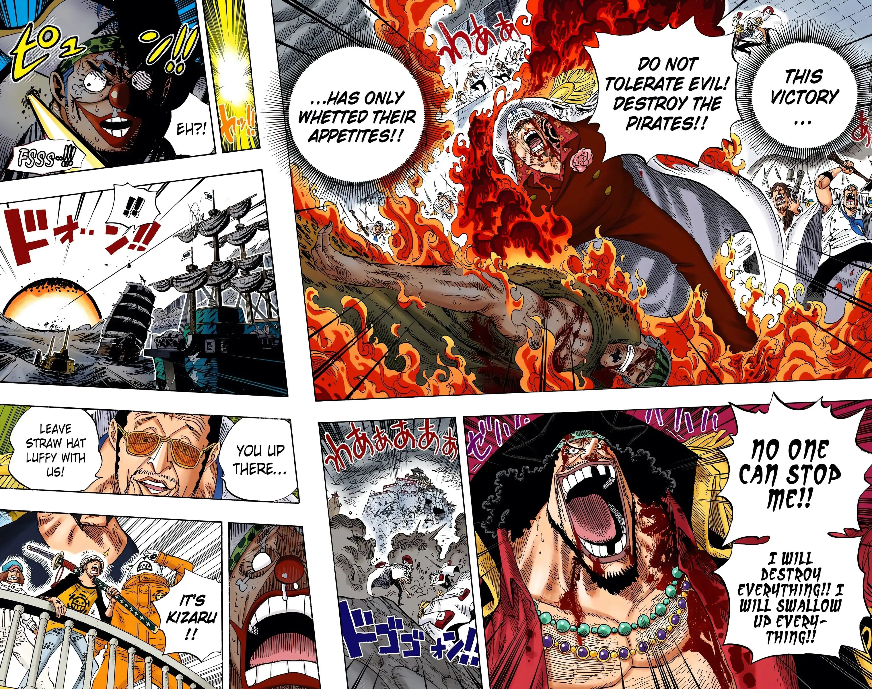 One Piece Colored, chapter 579, page 7