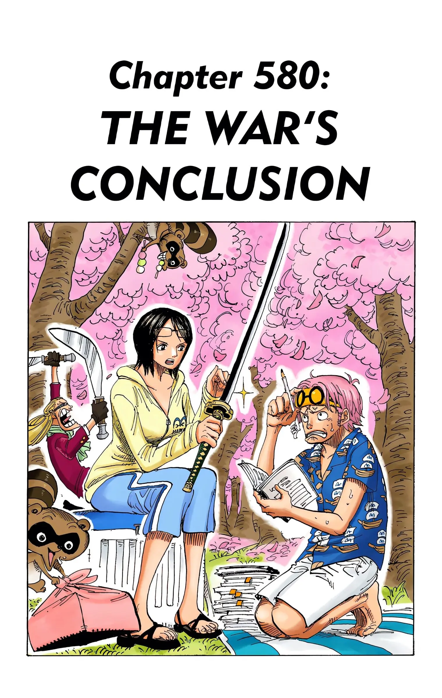 One Piece Colored, chapter 580, page 1