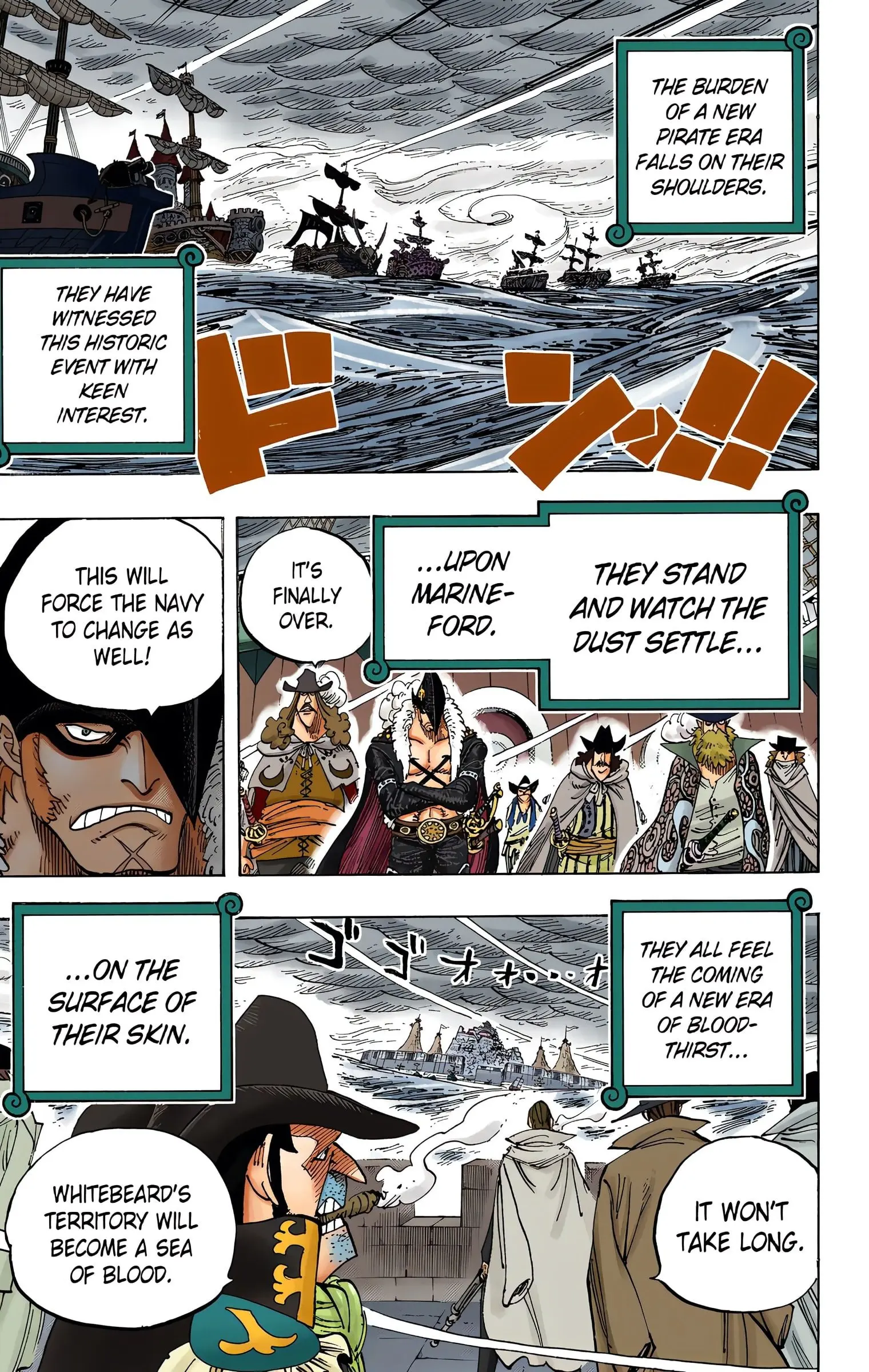 One Piece Colored, chapter 581, page 3