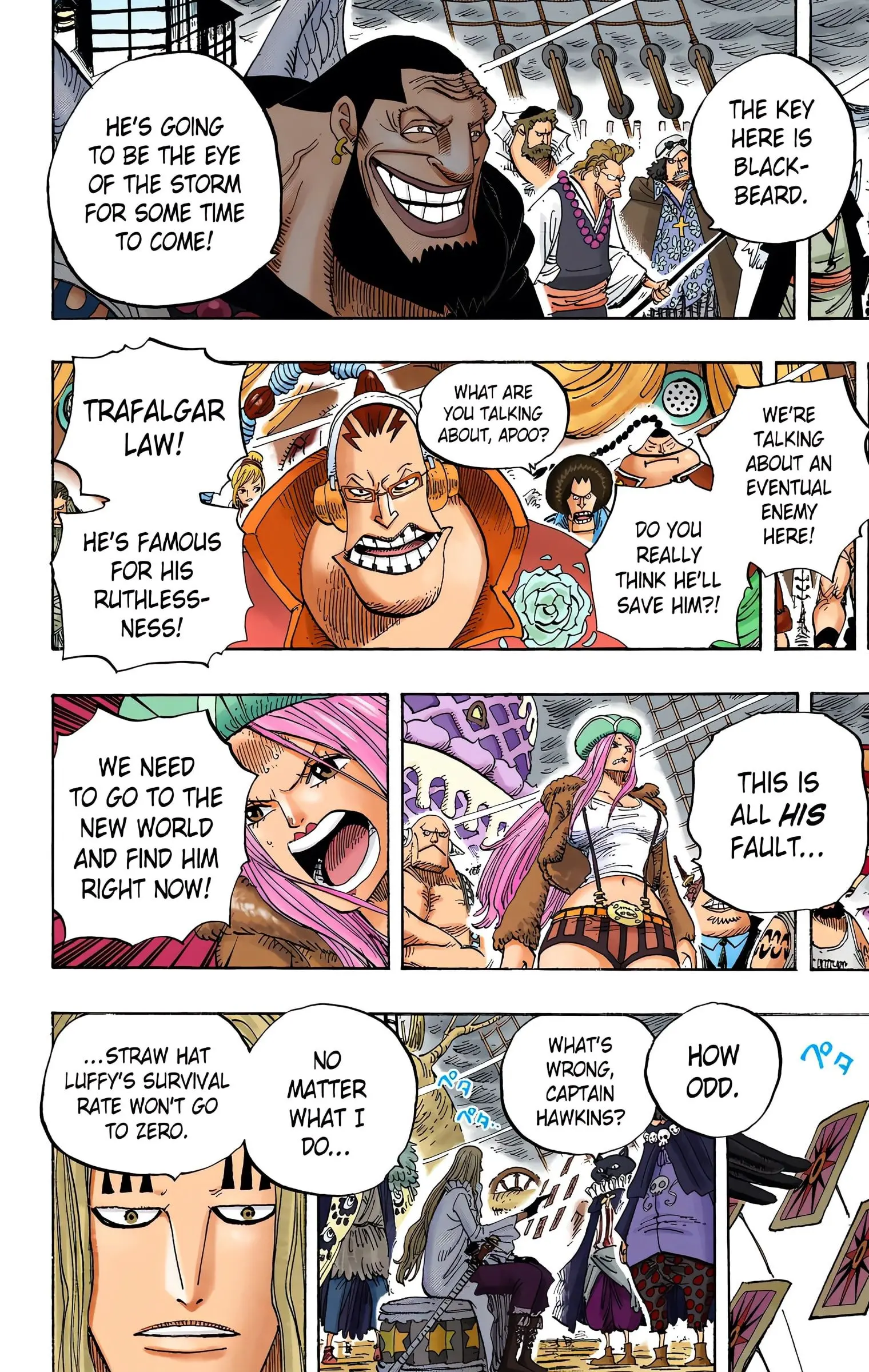 One Piece Colored, chapter 581, page 4