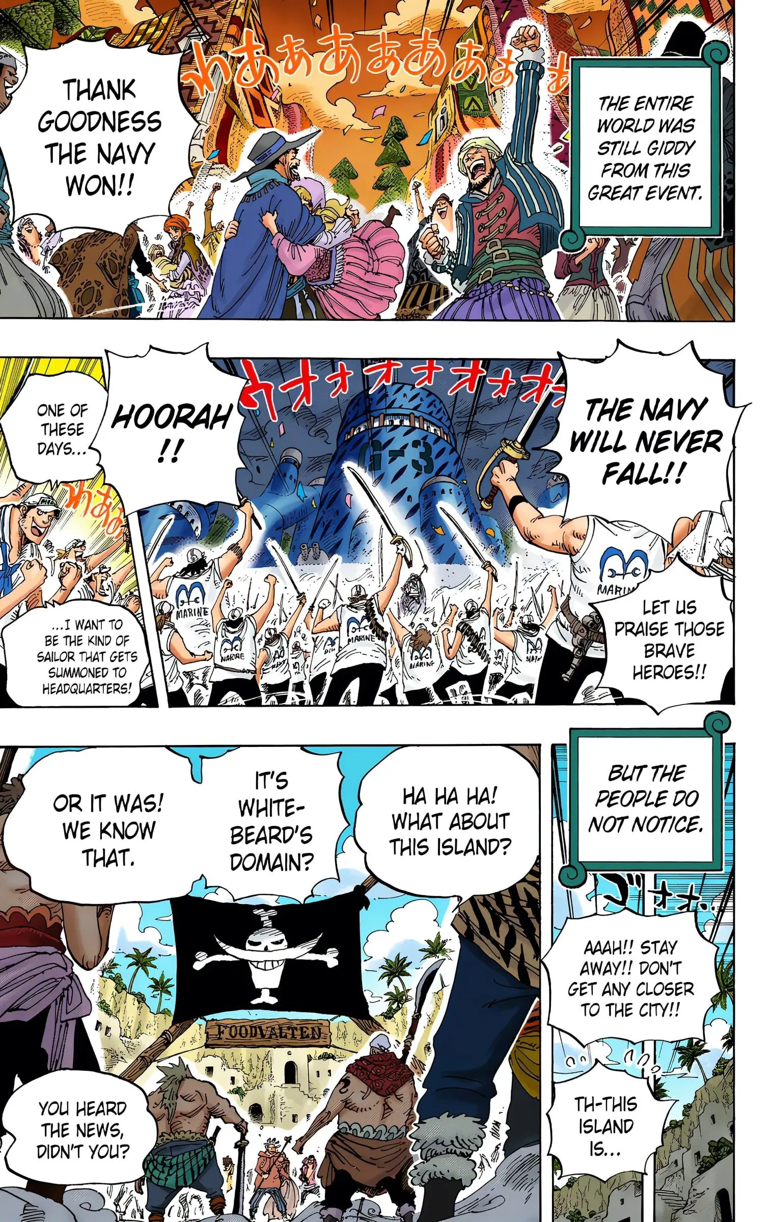 One Piece Colored, chapter 581, page 7
