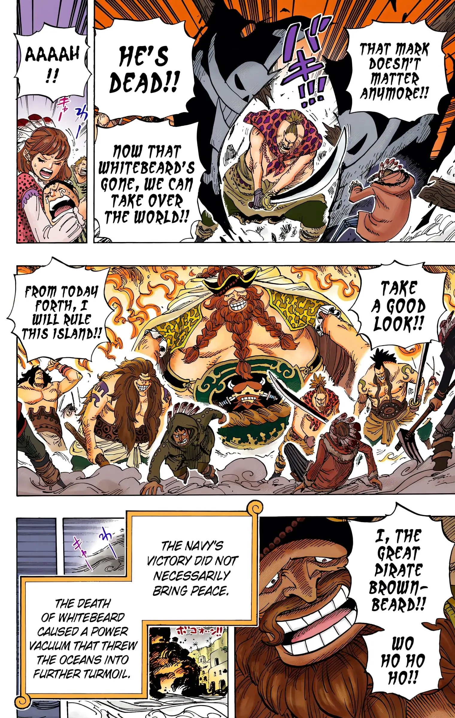 One Piece Colored, chapter 581, page 8
