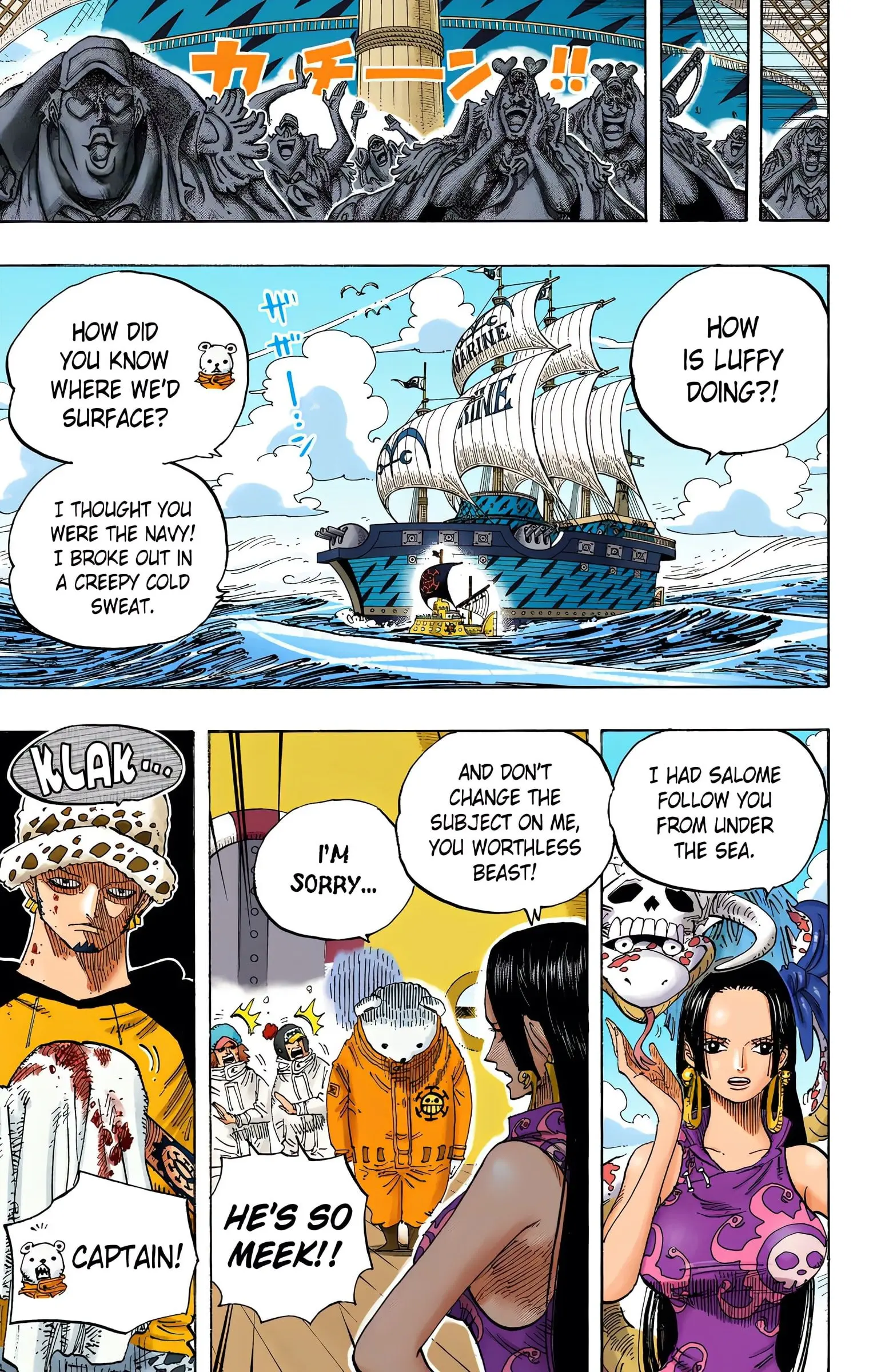 One Piece Colored, chapter 581, page 9