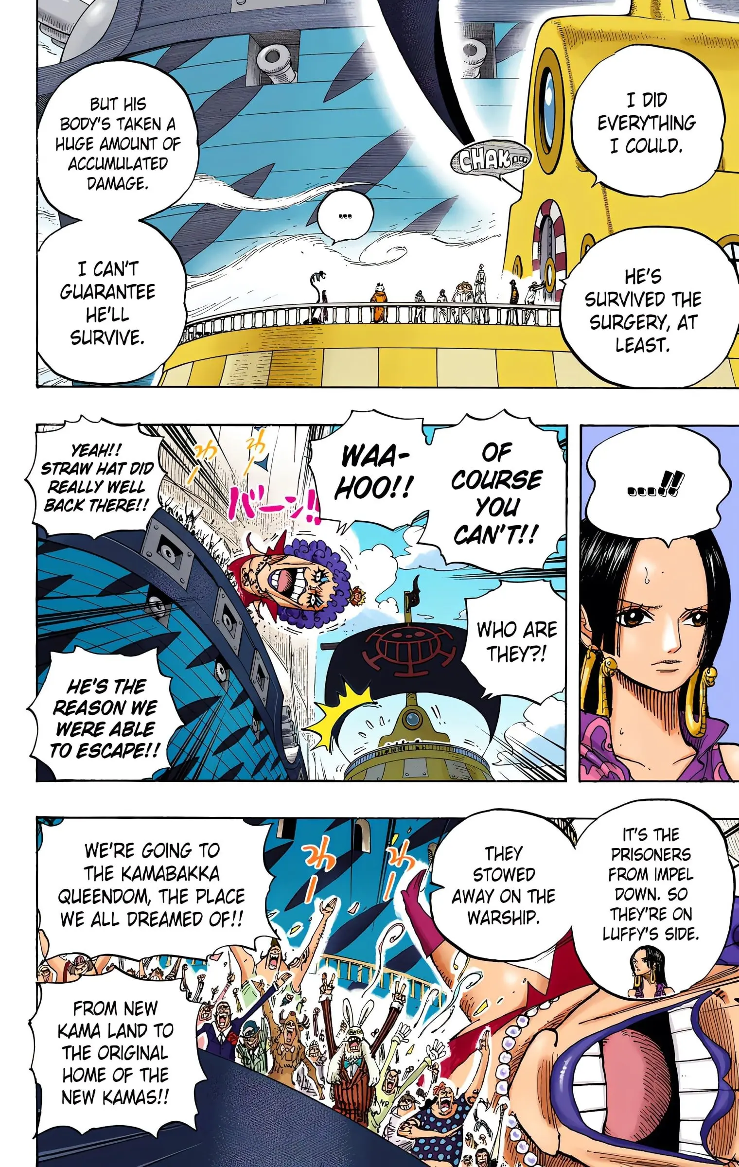One Piece Colored, chapter 581, page 10