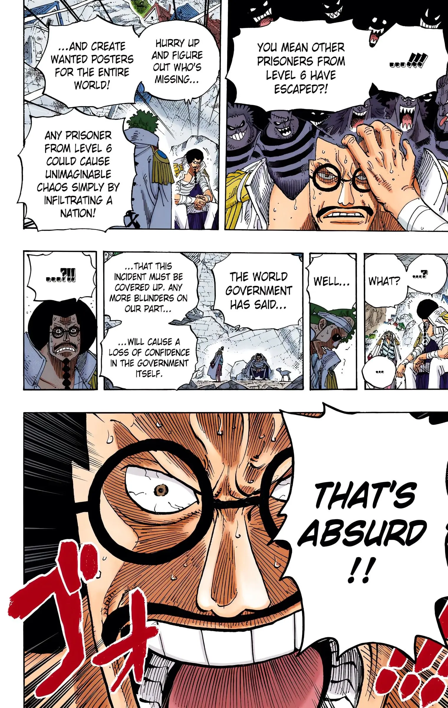 One Piece Colored, chapter 581, page 16