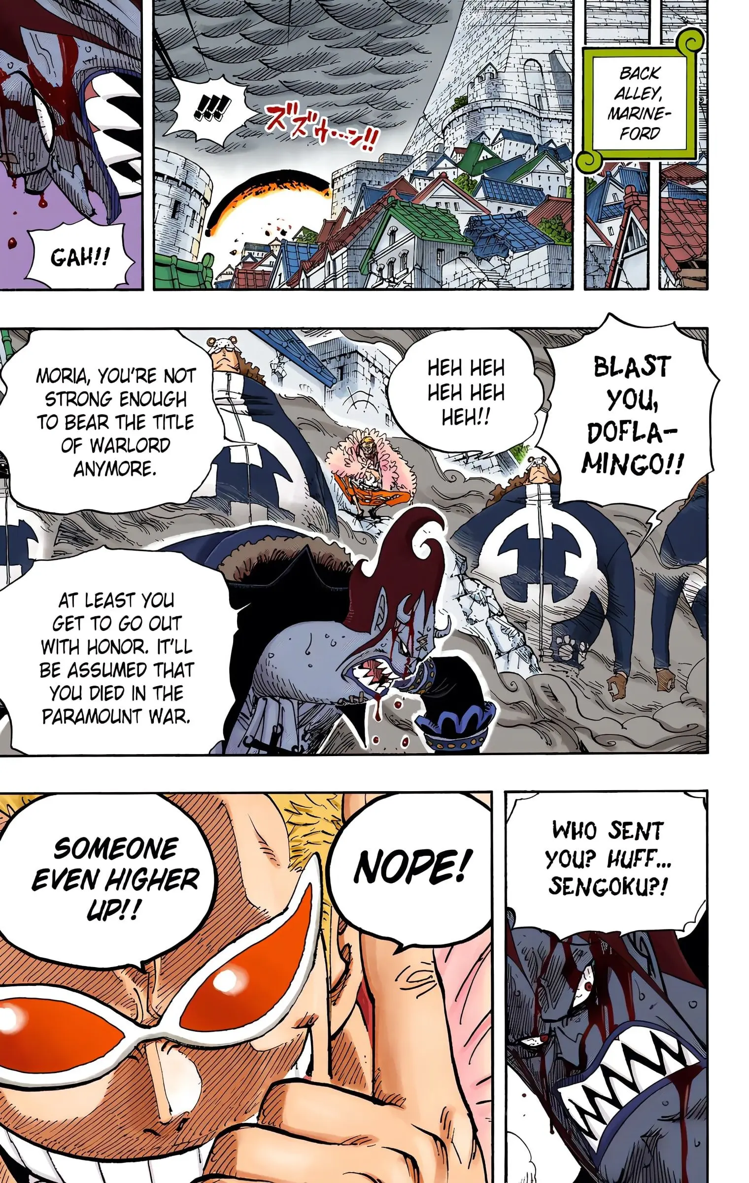 One Piece Colored, chapter 581, page 17