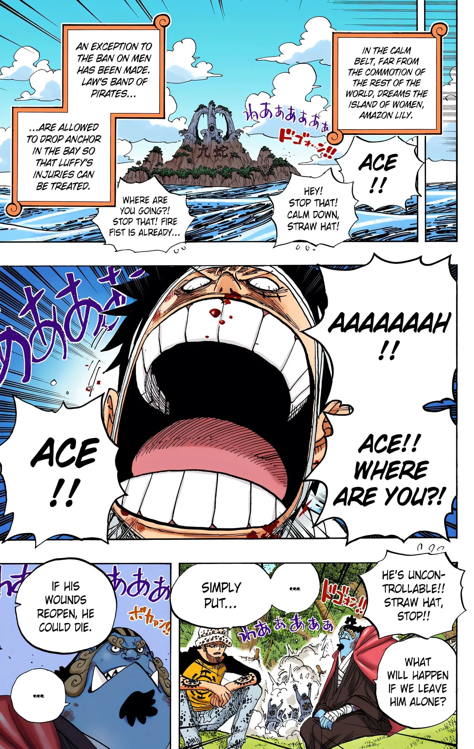 One Piece Colored, chapter 582, page 5