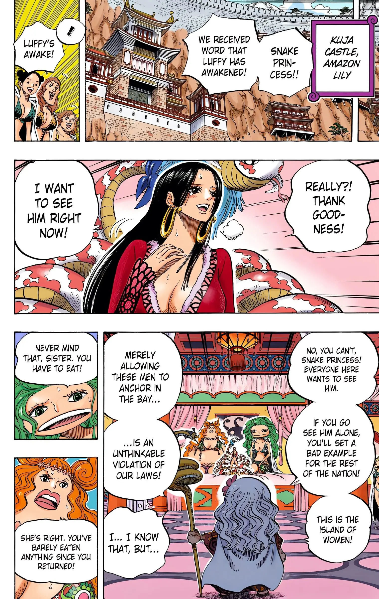 One Piece Colored, chapter 582, page 6