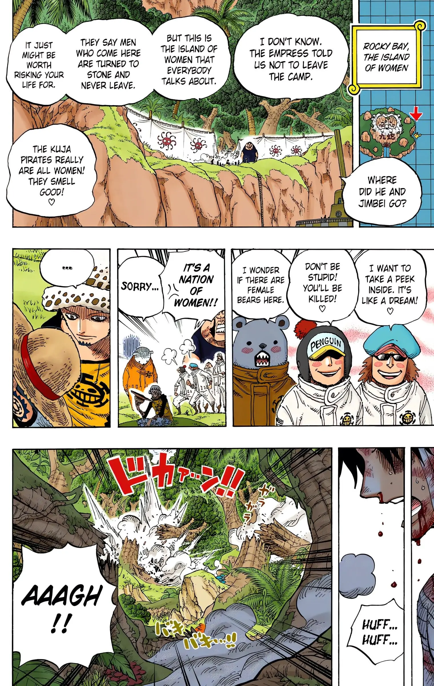 One Piece Colored, chapter 582, page 8