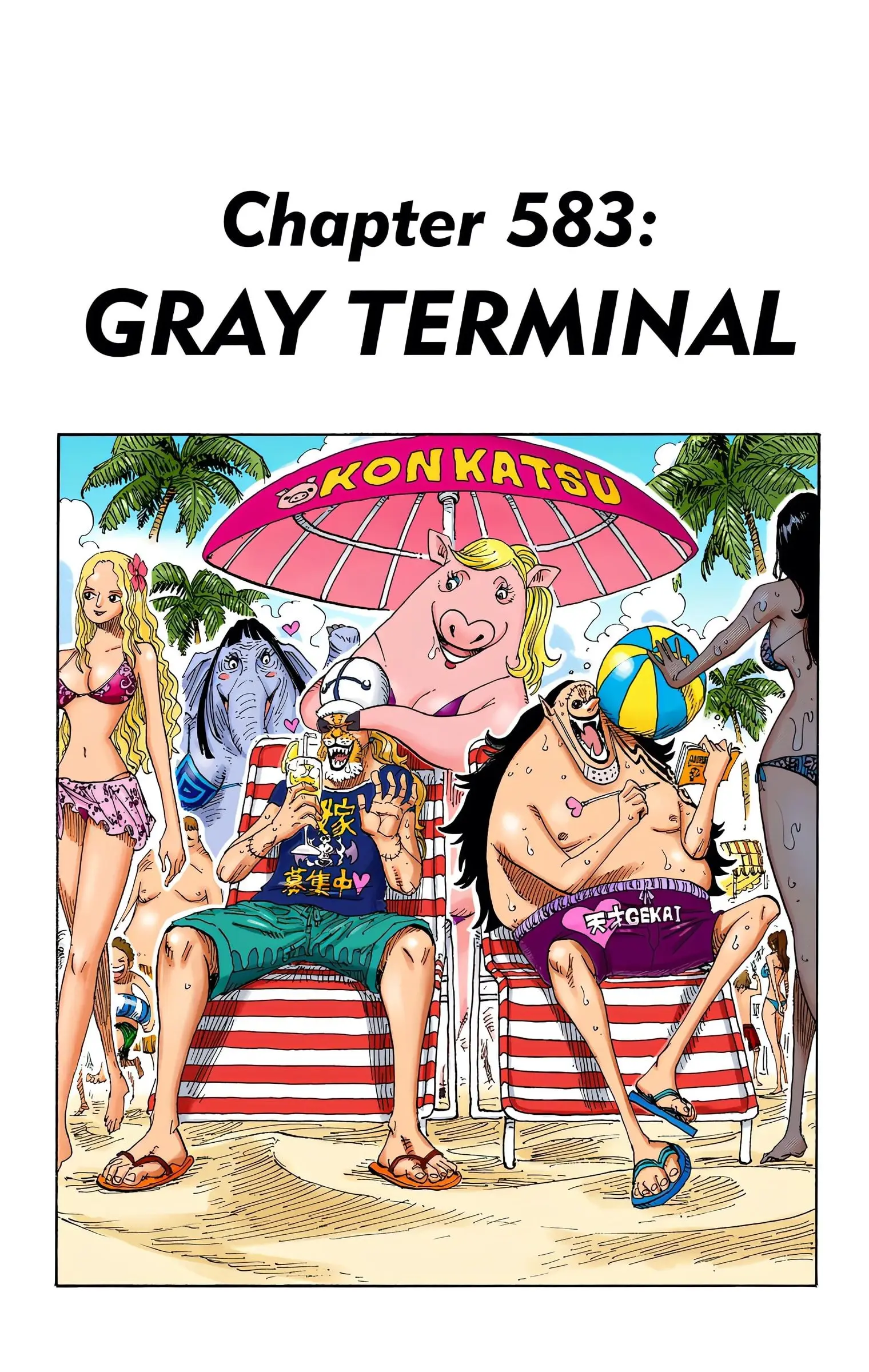 One Piece Colored, chapter 583, page 1