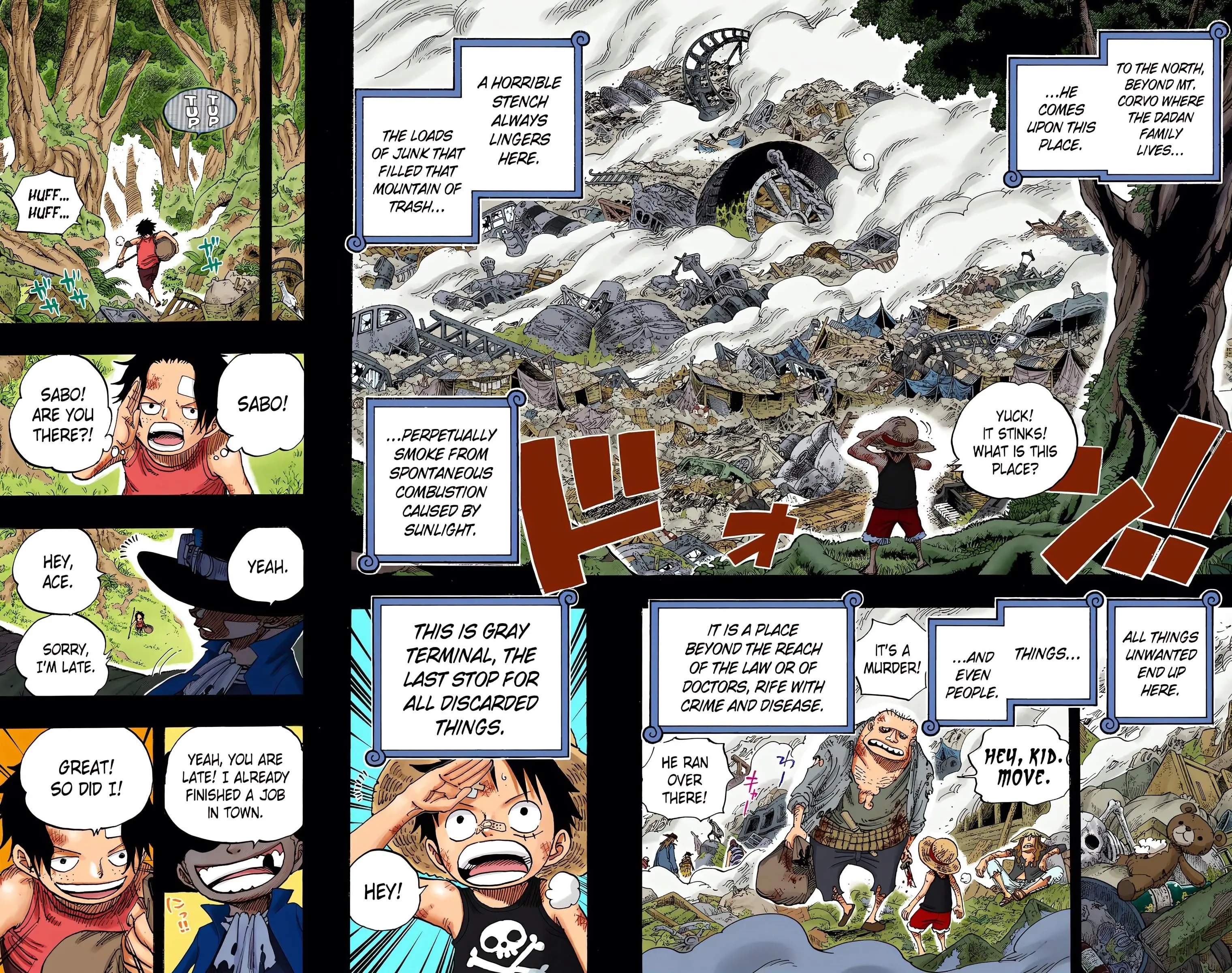One Piece Colored, chapter 583, page 10