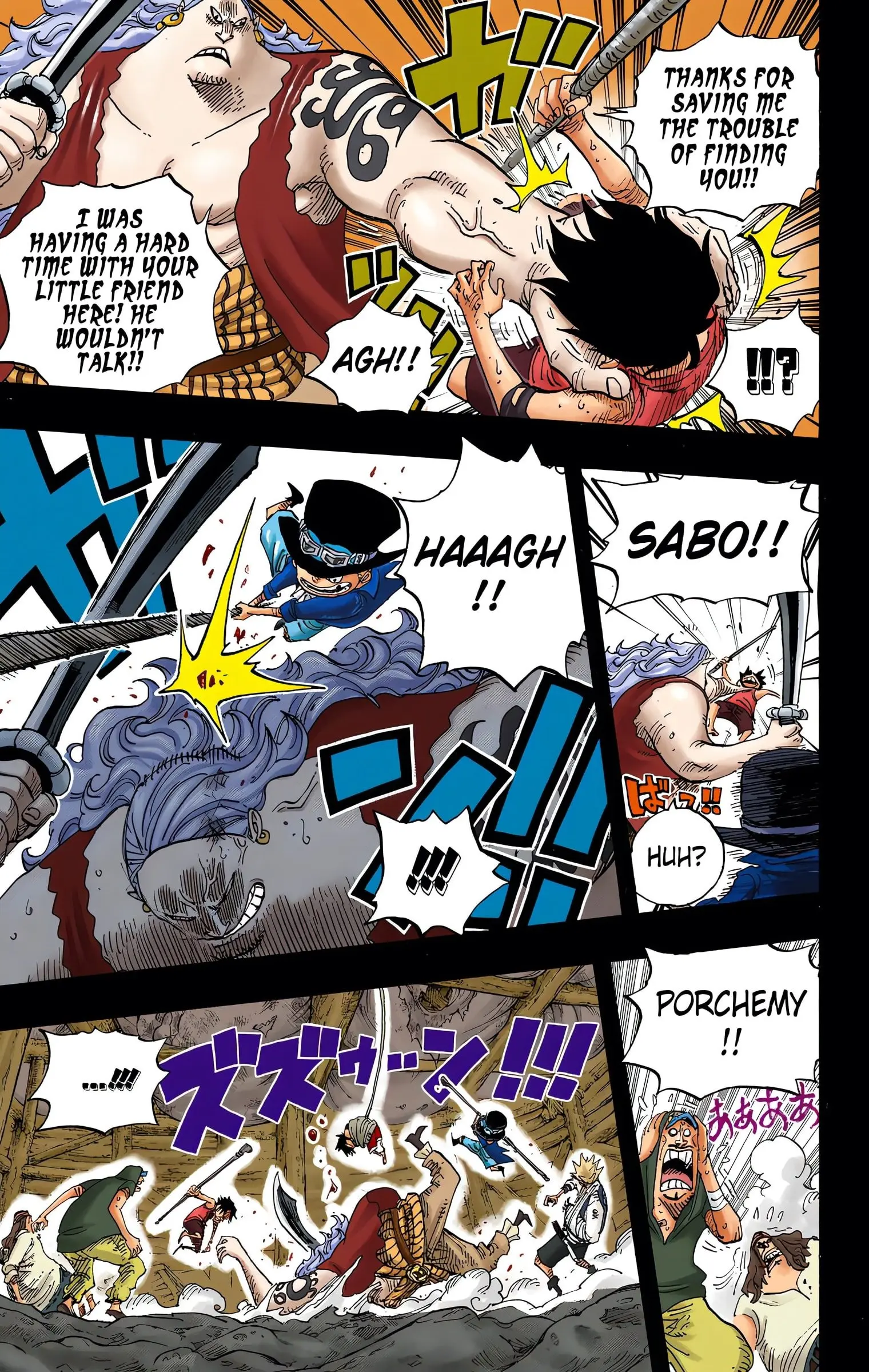One Piece Colored, chapter 584, page 9