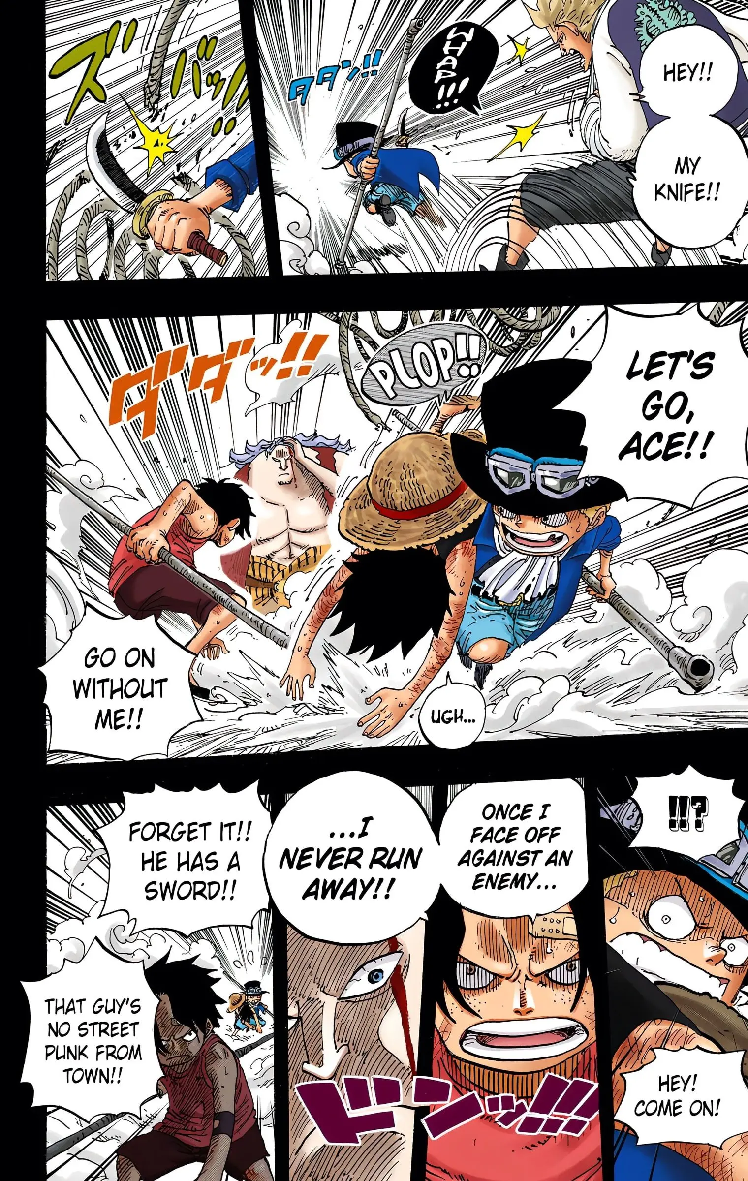One Piece Colored, chapter 584, page 10
