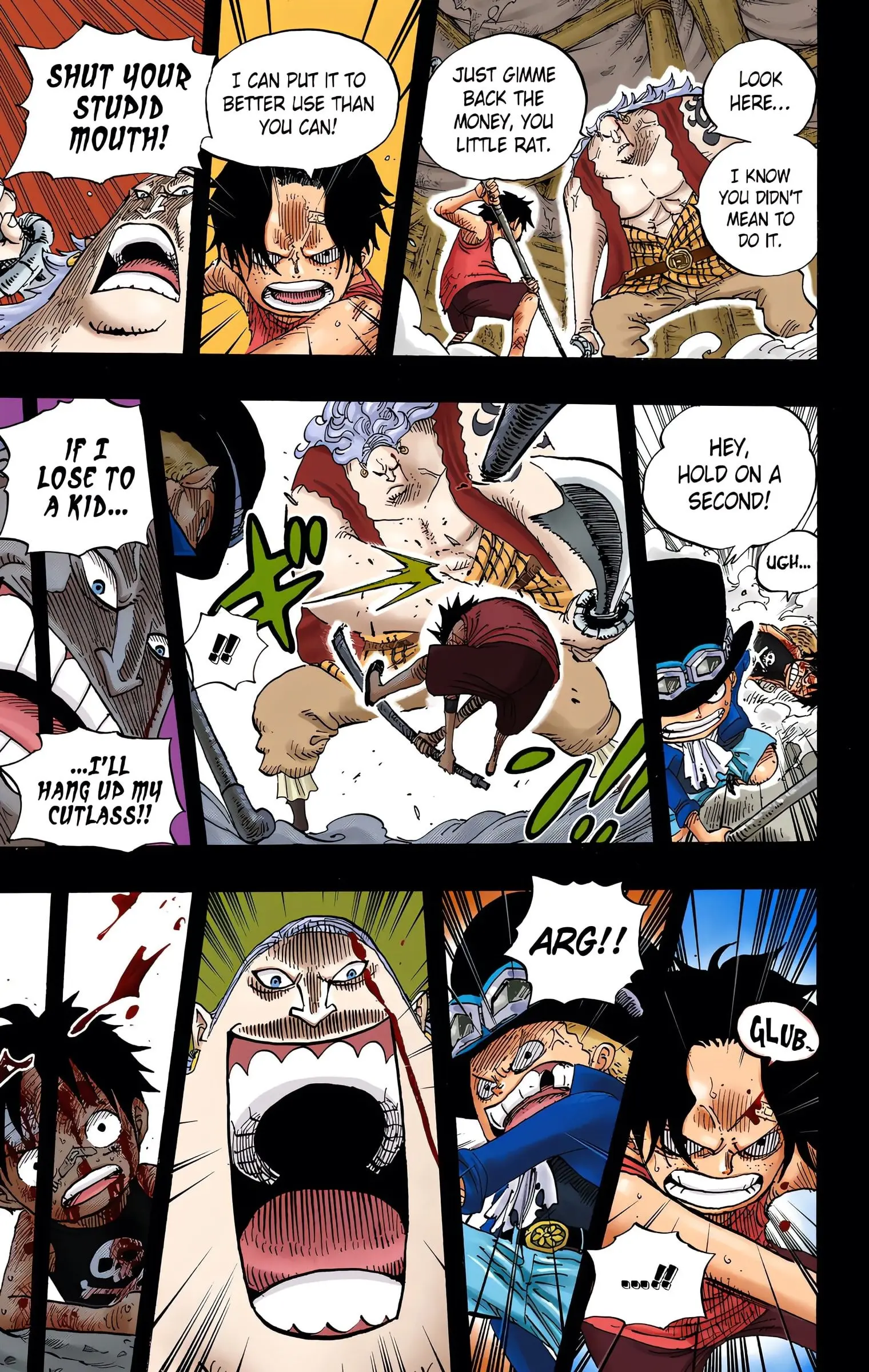 One Piece Colored, chapter 584, page 11