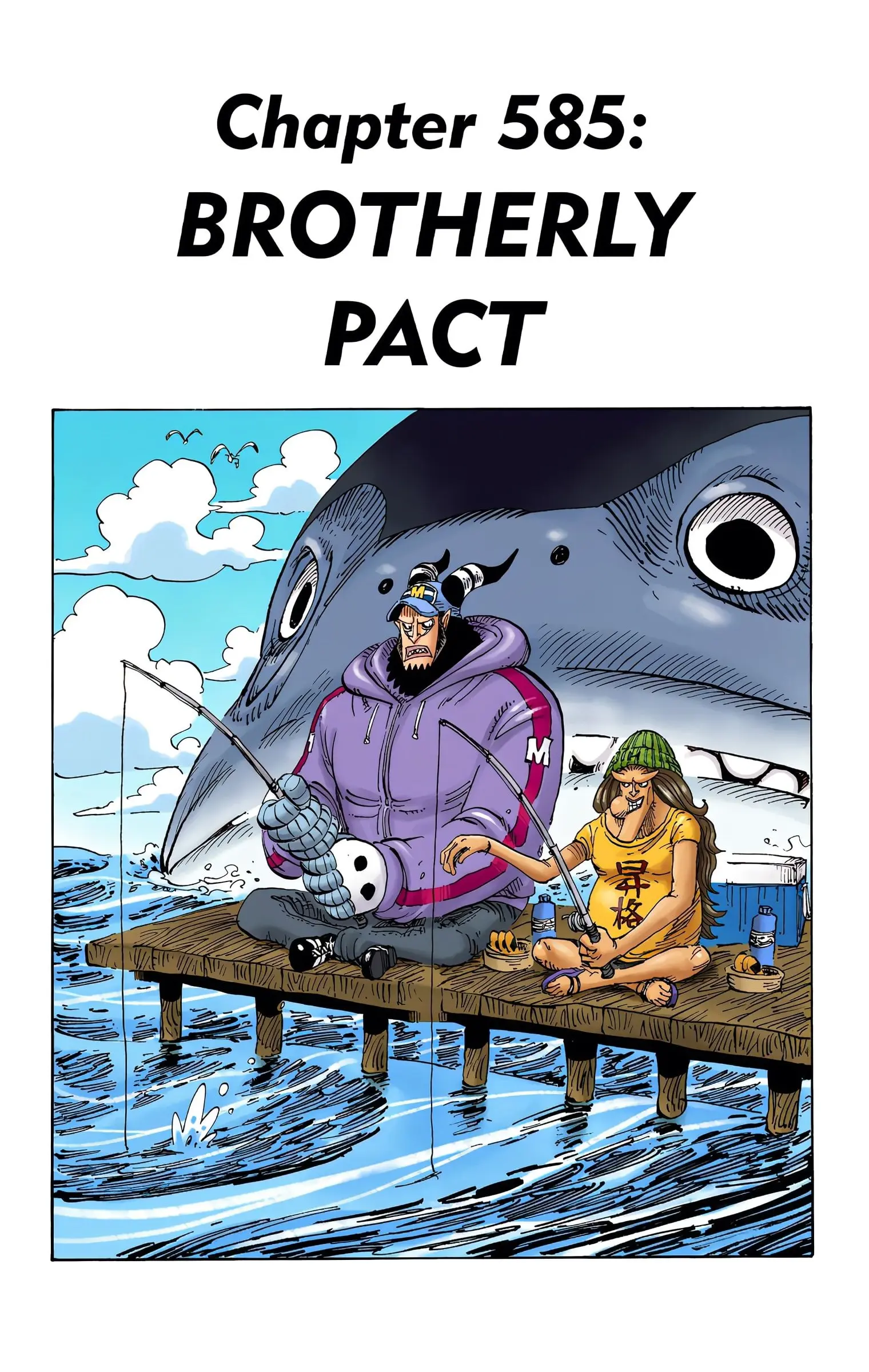 One Piece Colored, chapter 585, page 7
