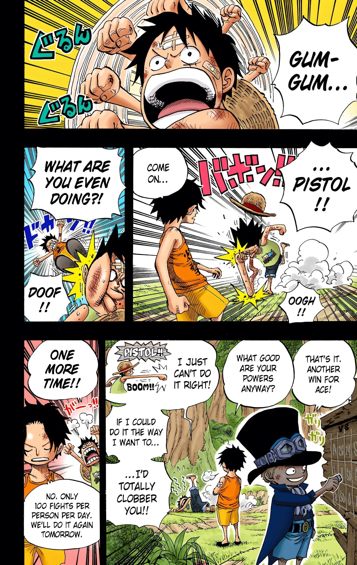 One Piece Colored, chapter 585, page 8