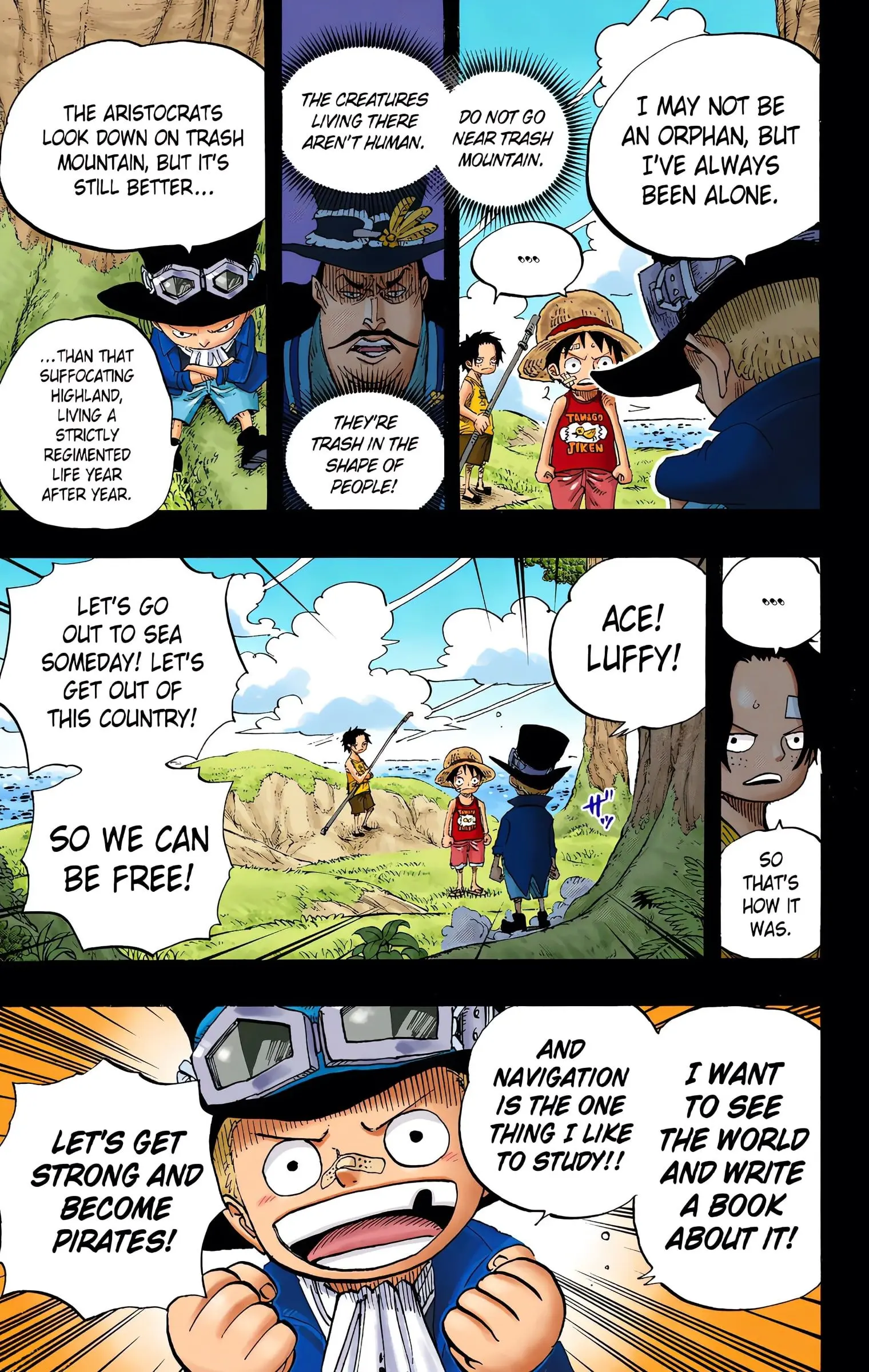 One Piece Colored, chapter 585, page 17
