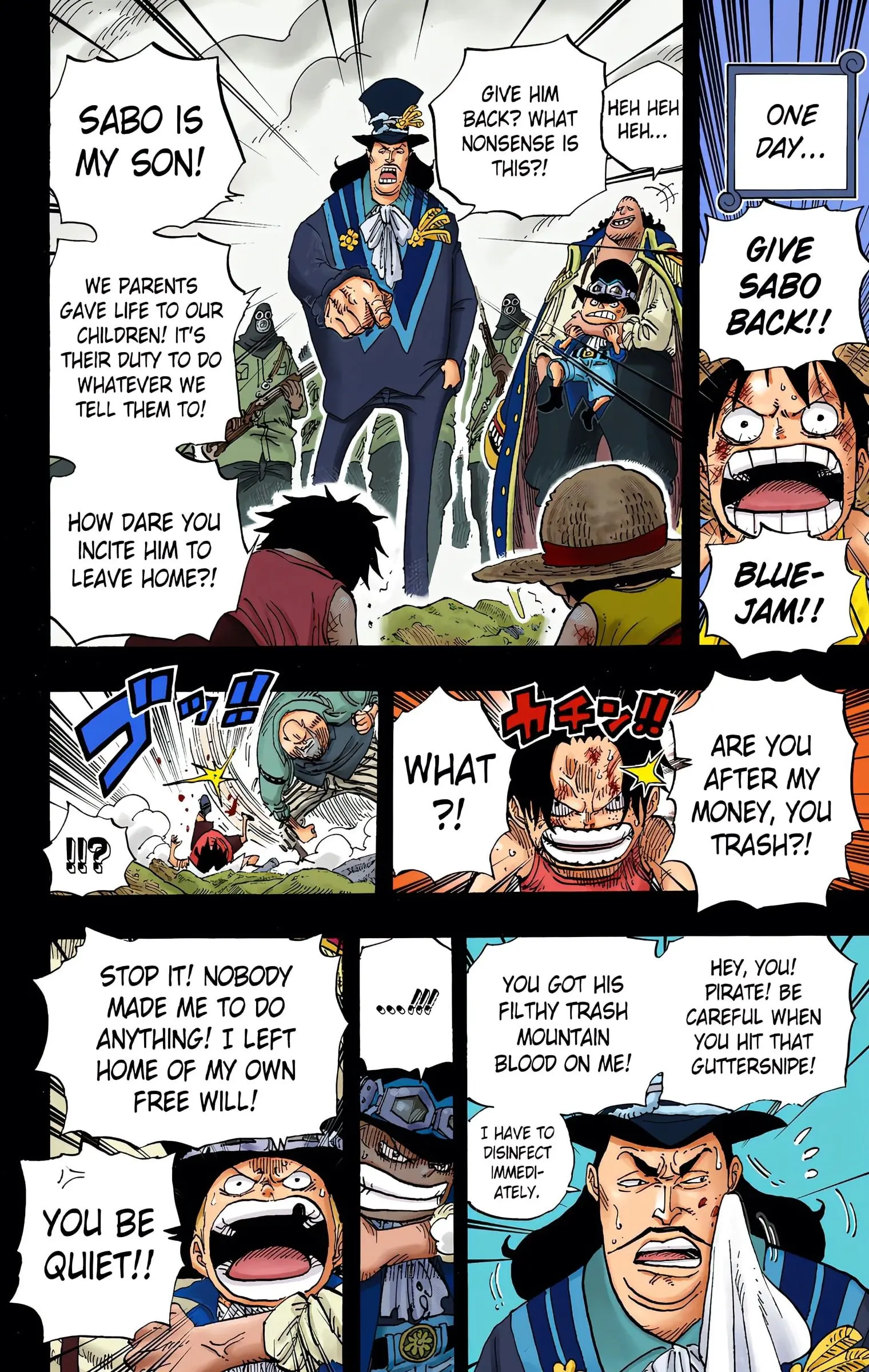 One Piece Colored, chapter 585, page 24