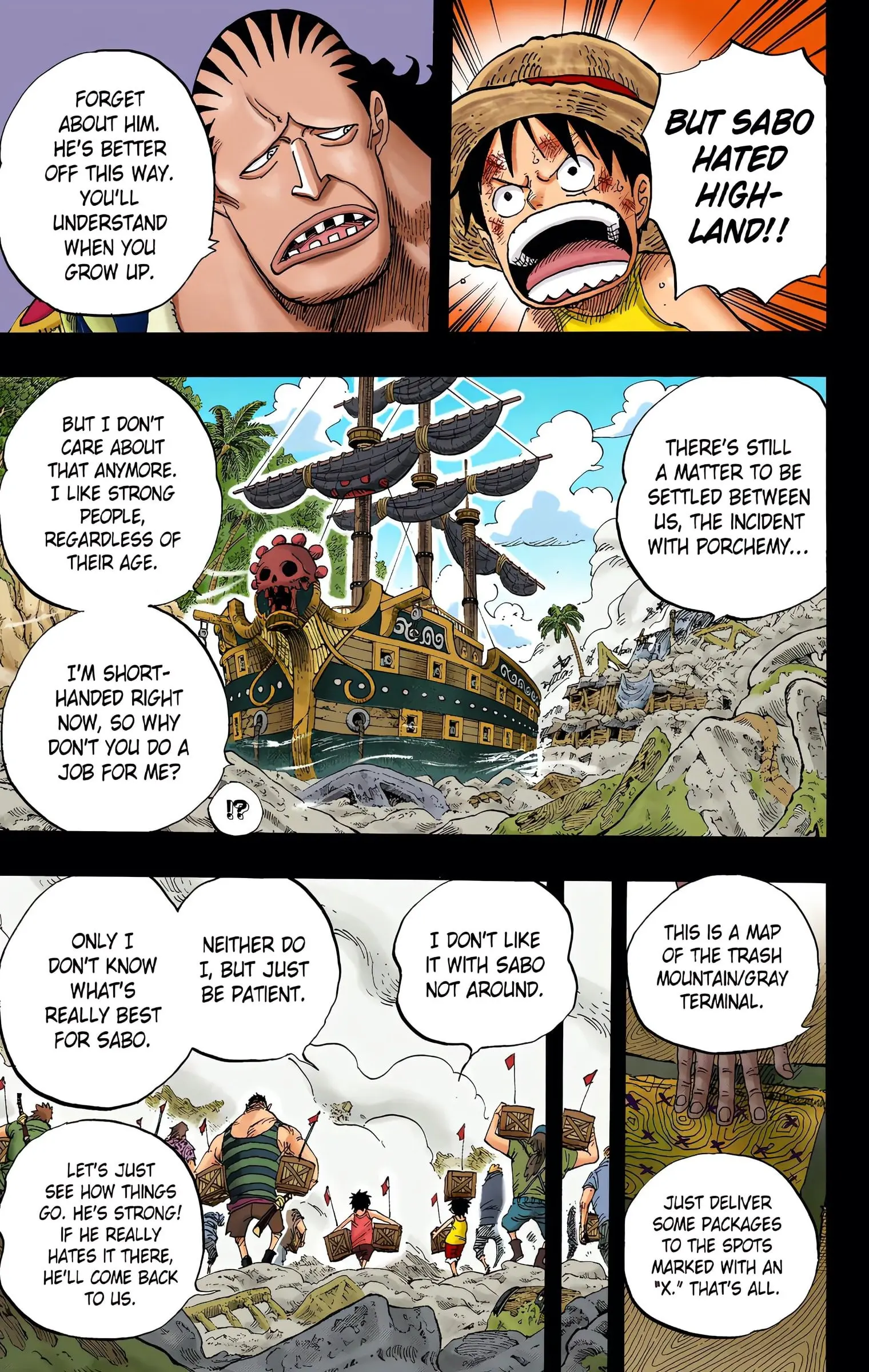 One Piece Colored, chapter 586, page 3
