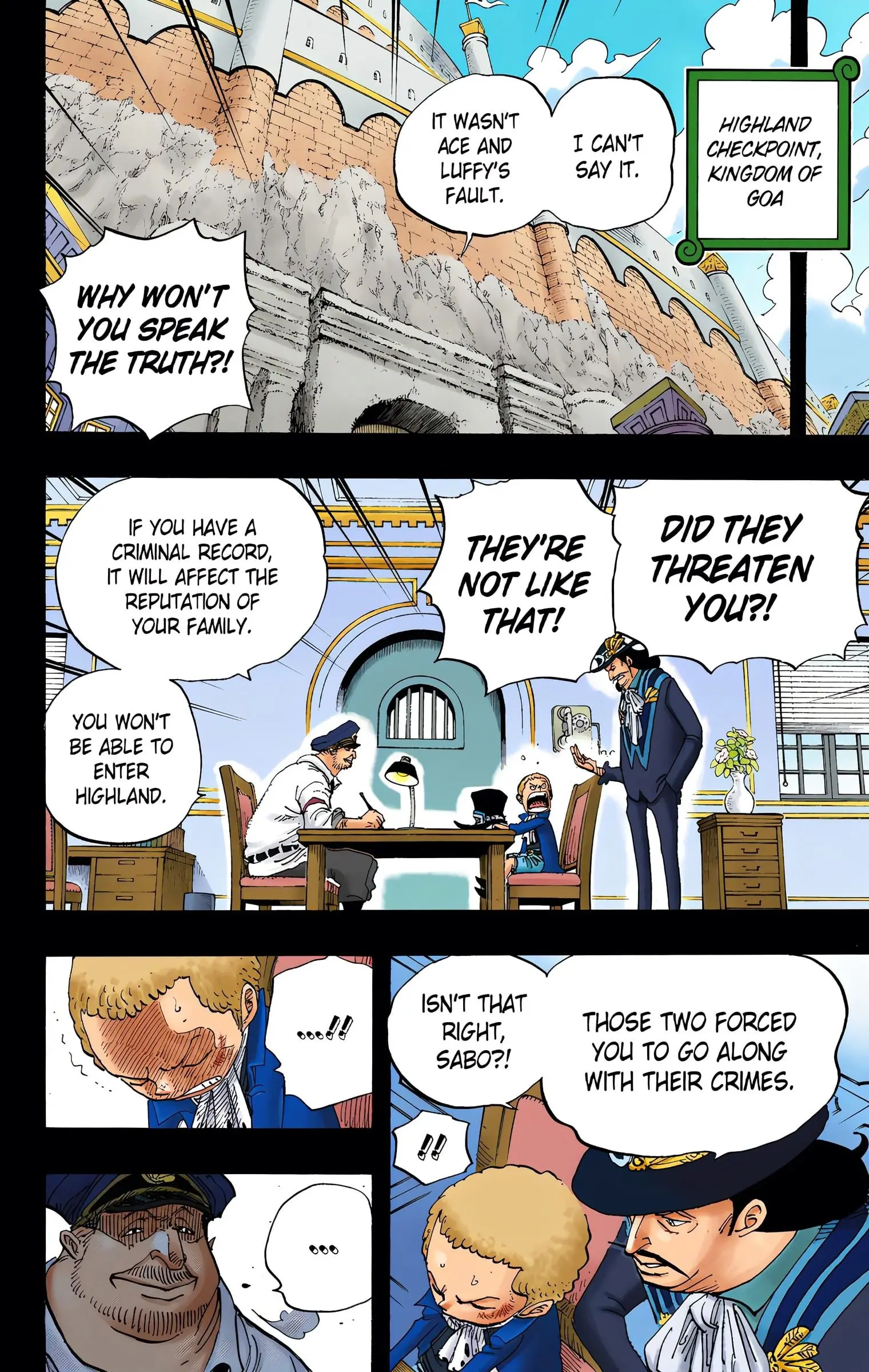 One Piece Colored, chapter 586, page 4