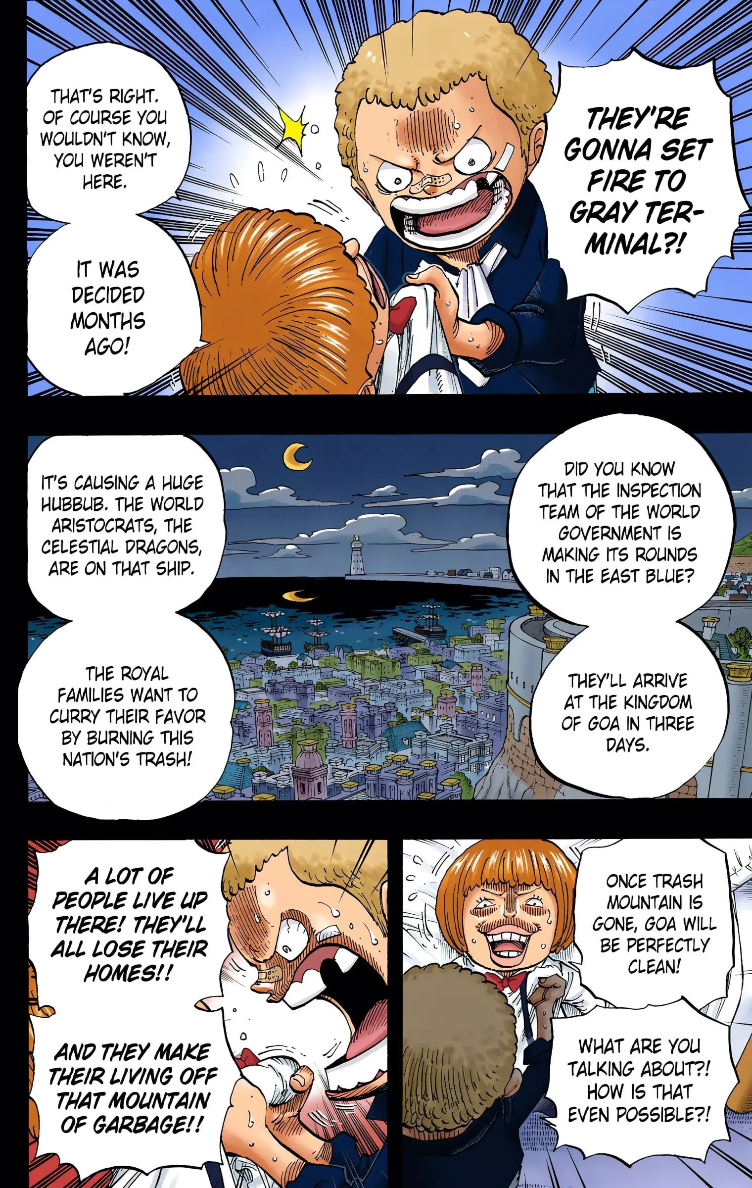One Piece Colored, chapter 586, page 8