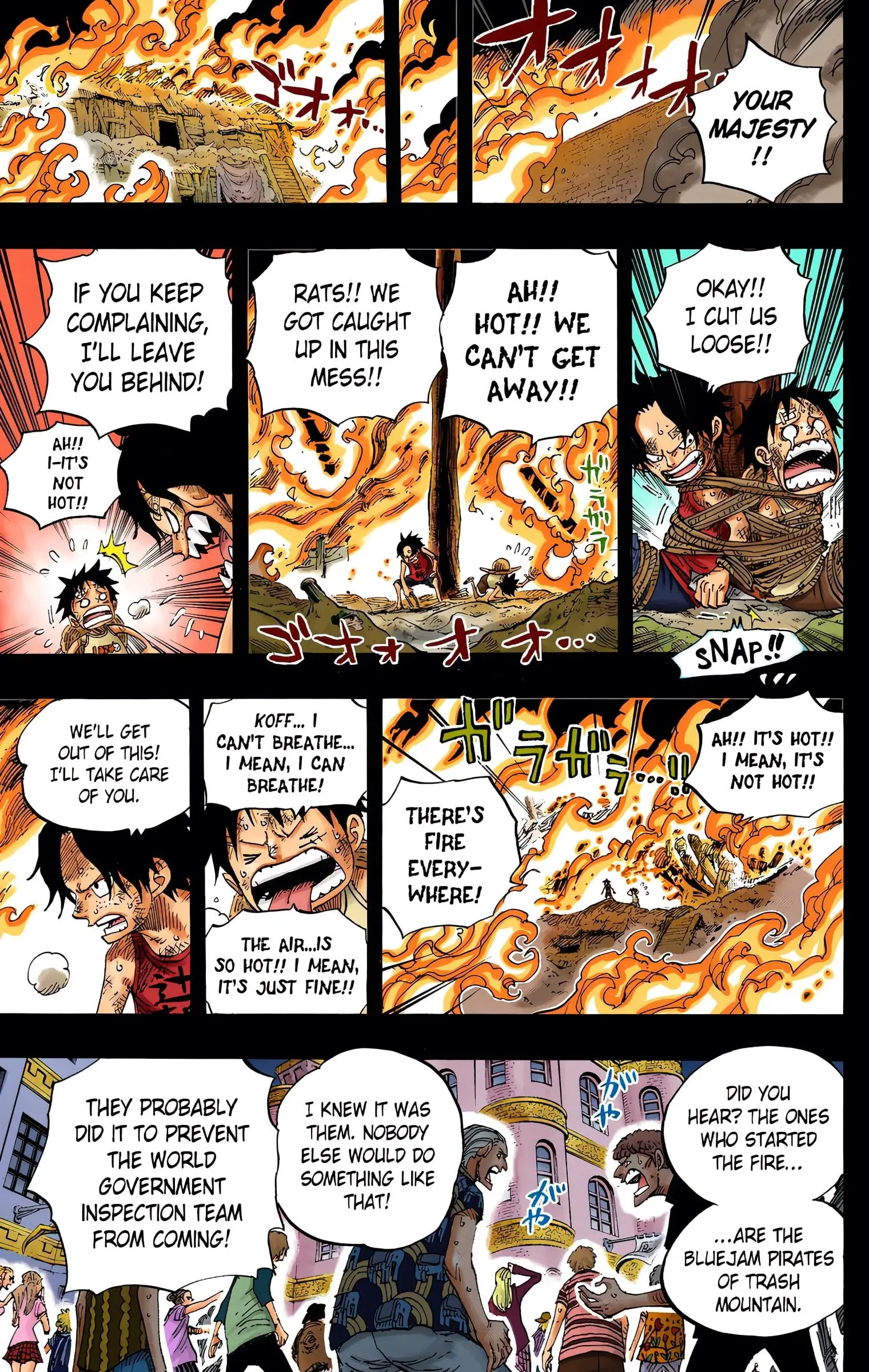 One Piece Colored, chapter 586, page 17