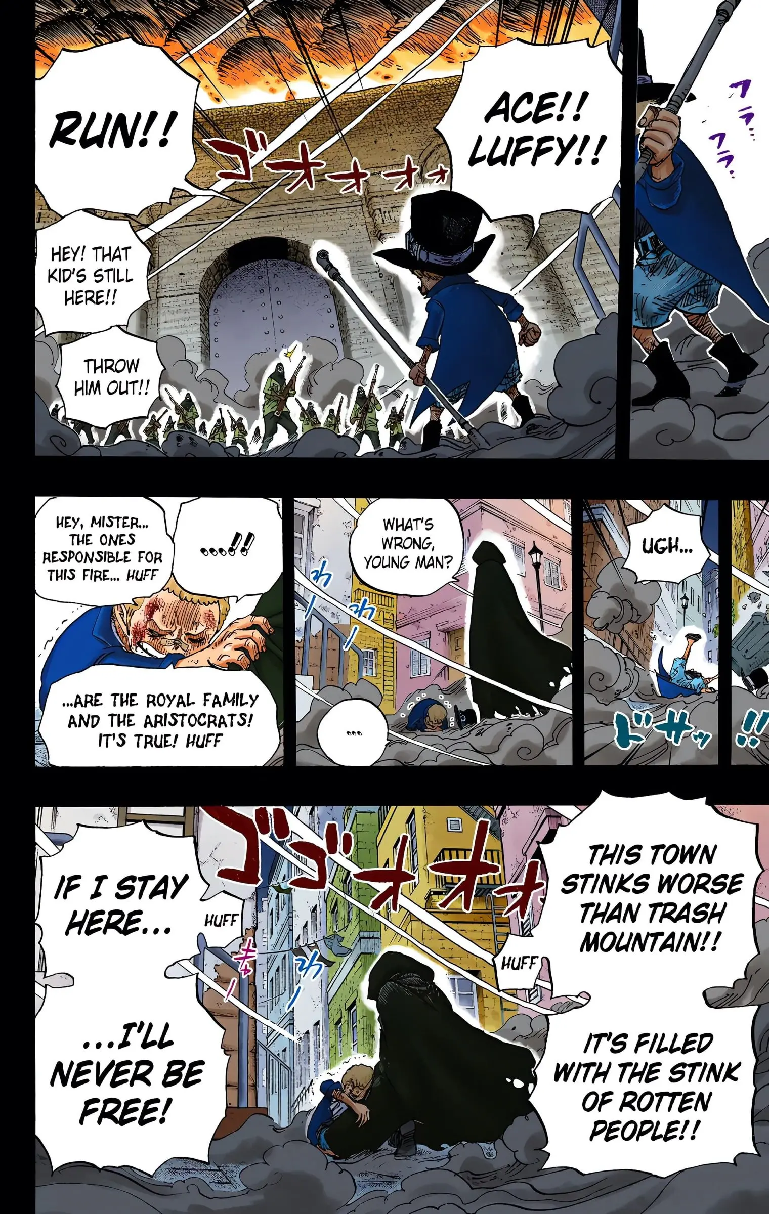 One Piece Colored, chapter 586, page 18