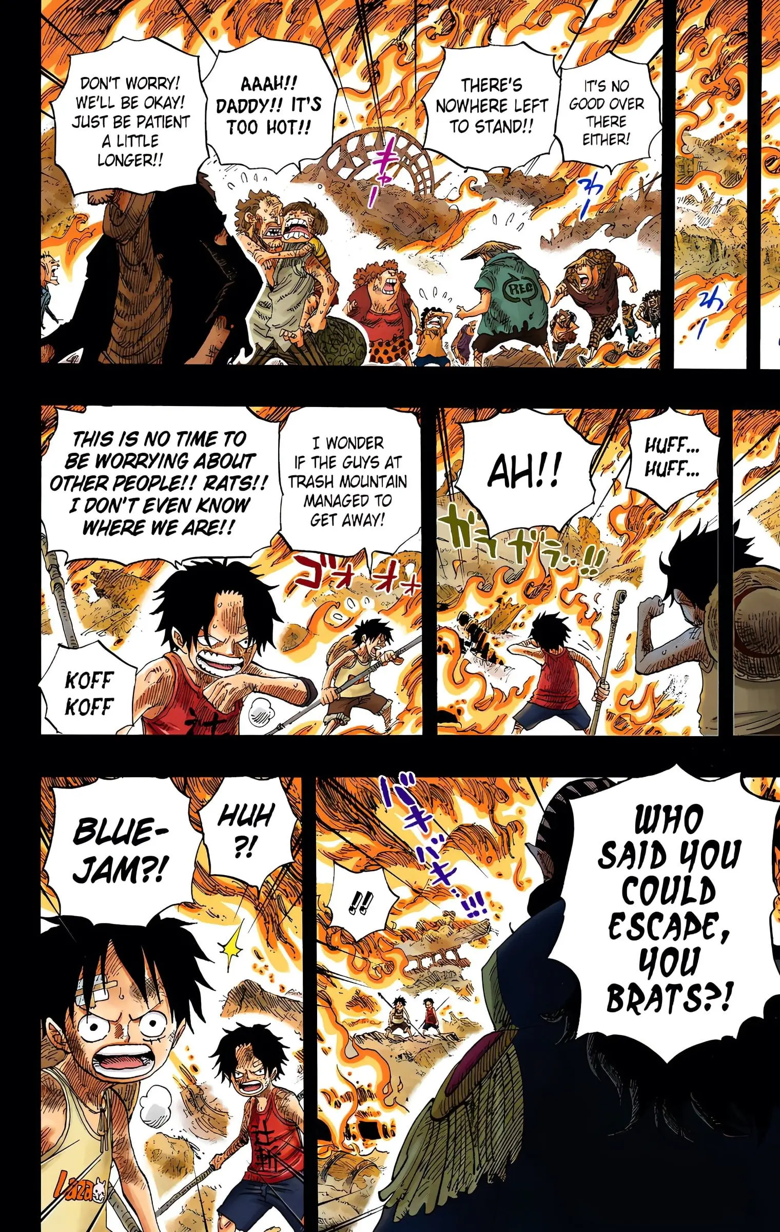 One Piece Colored, chapter 587, page 4