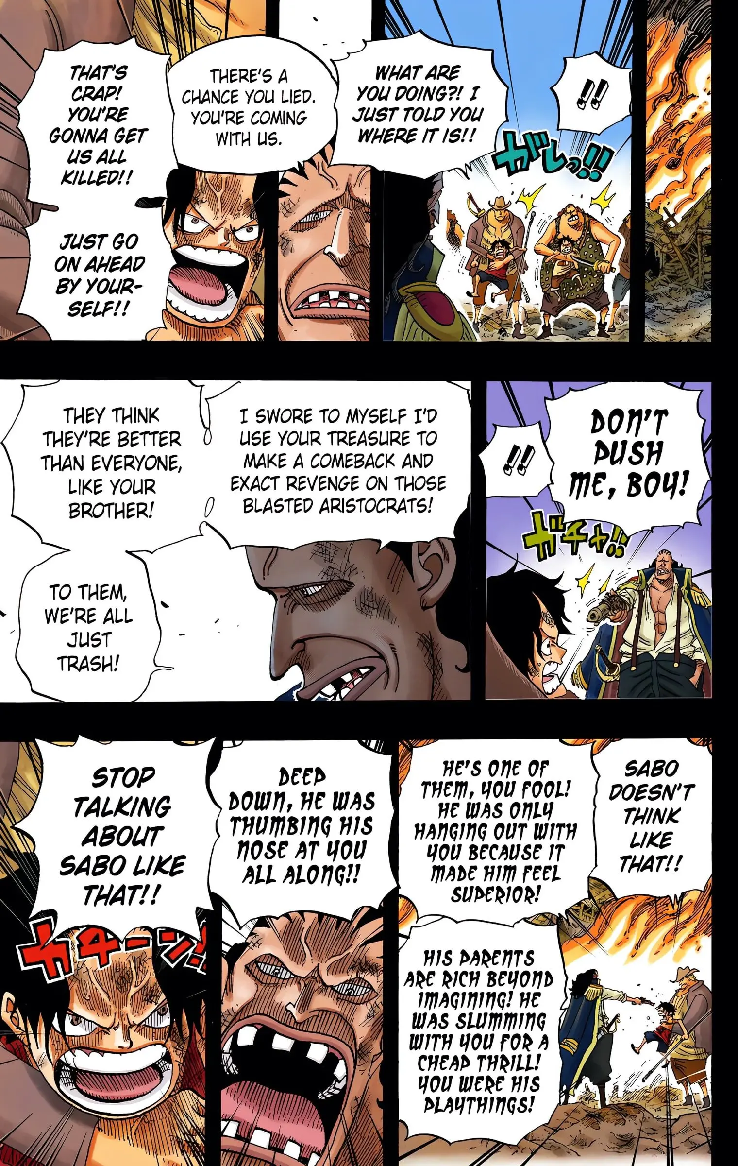 One Piece Colored, chapter 587, page 7