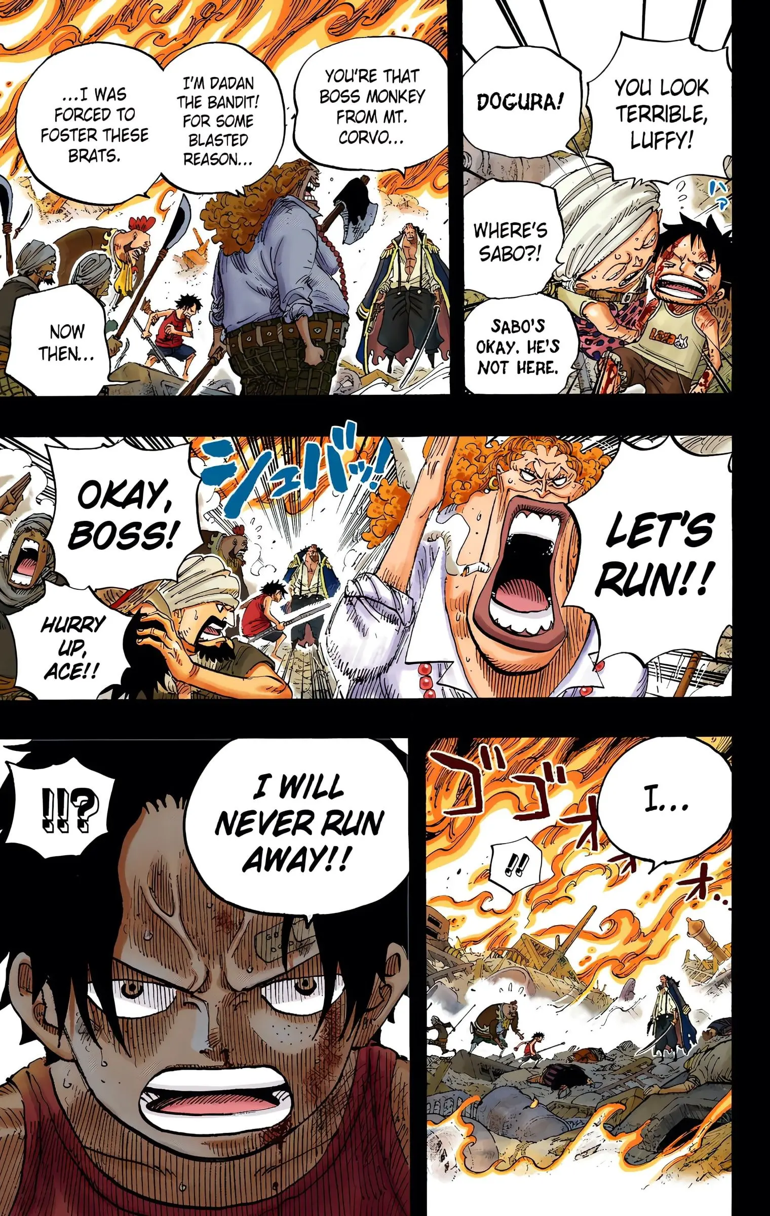 One Piece Colored, chapter 587, page 11