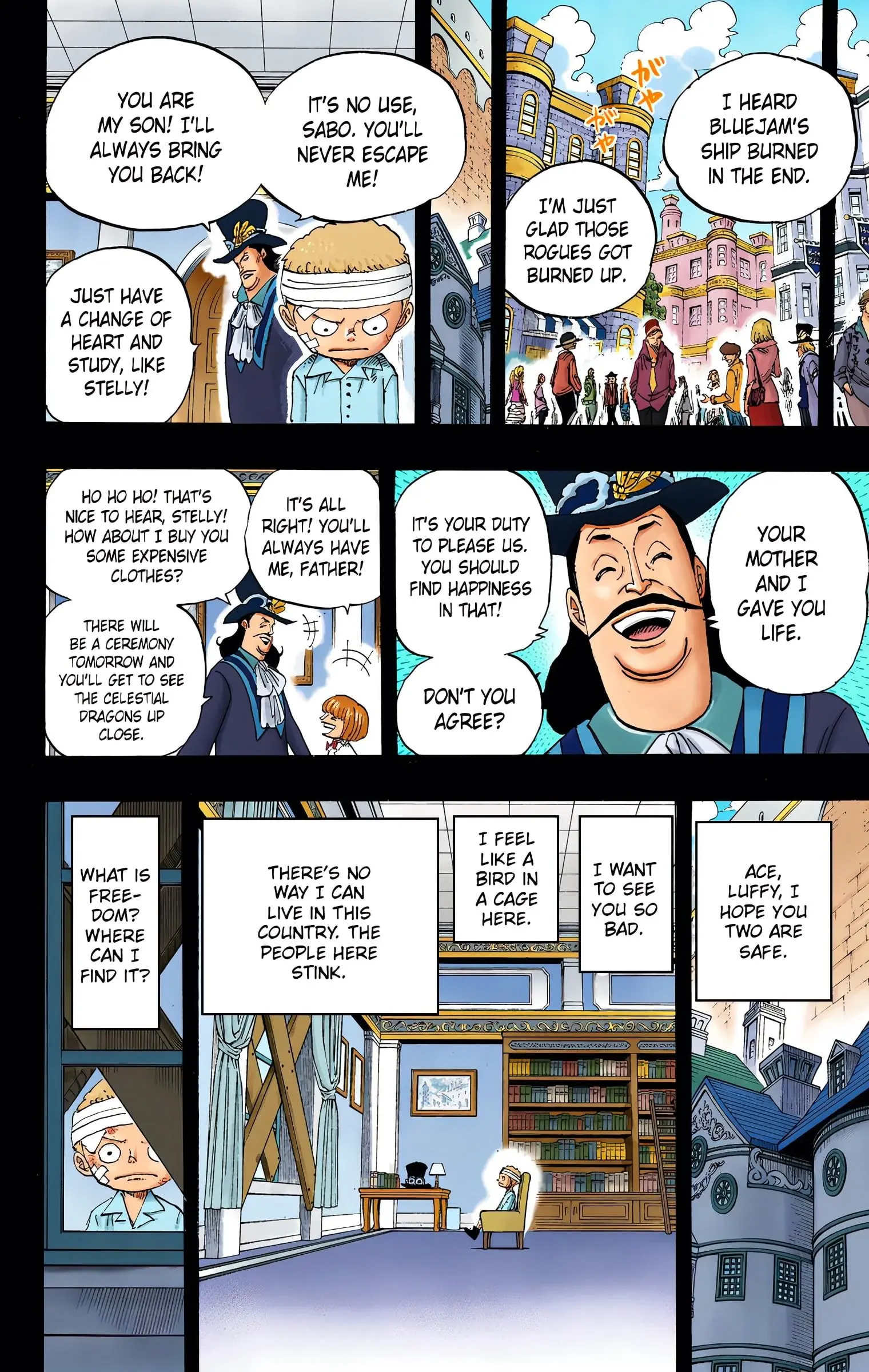 One Piece Colored, chapter 587, page 18