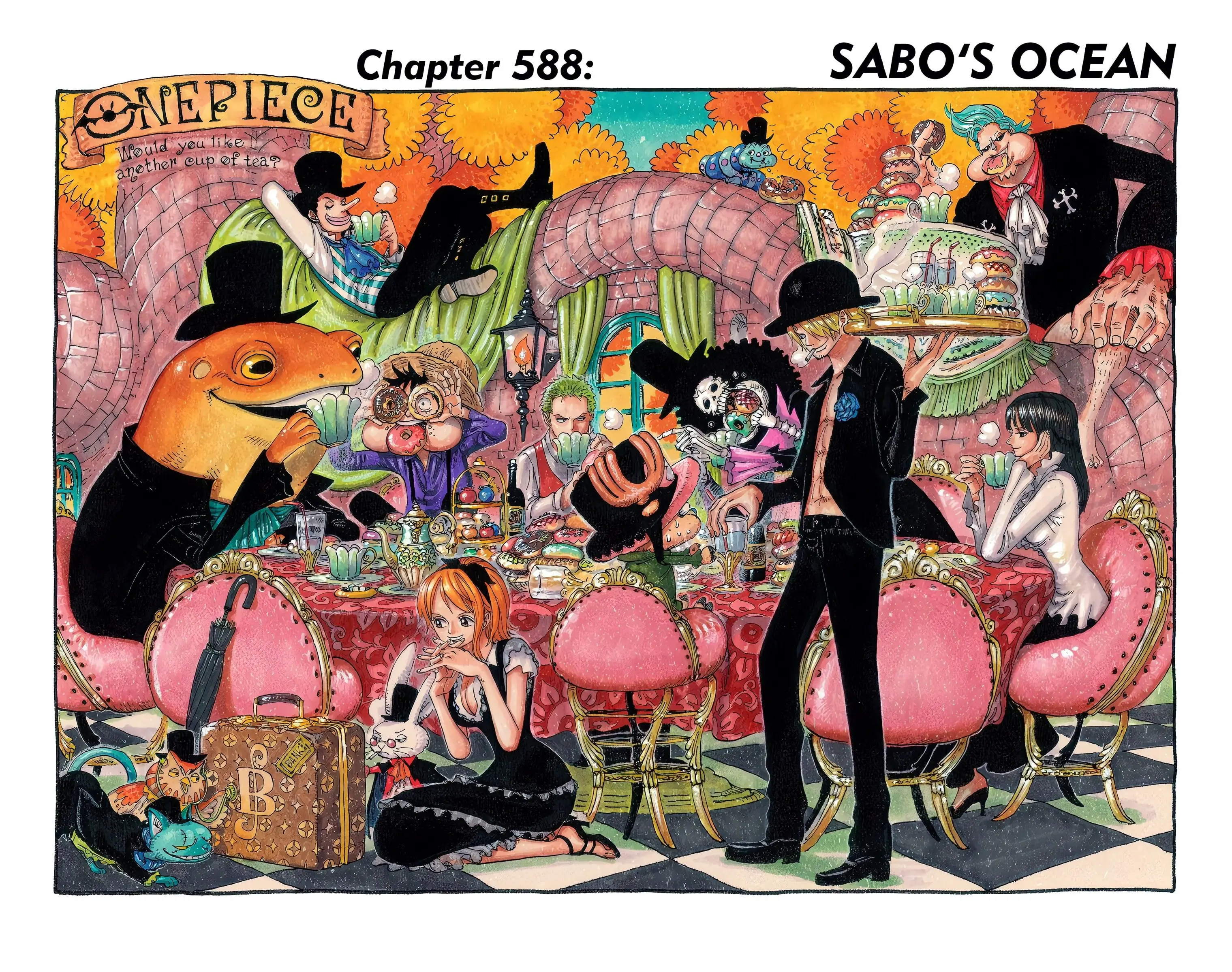 One Piece Colored, chapter 588, page 1