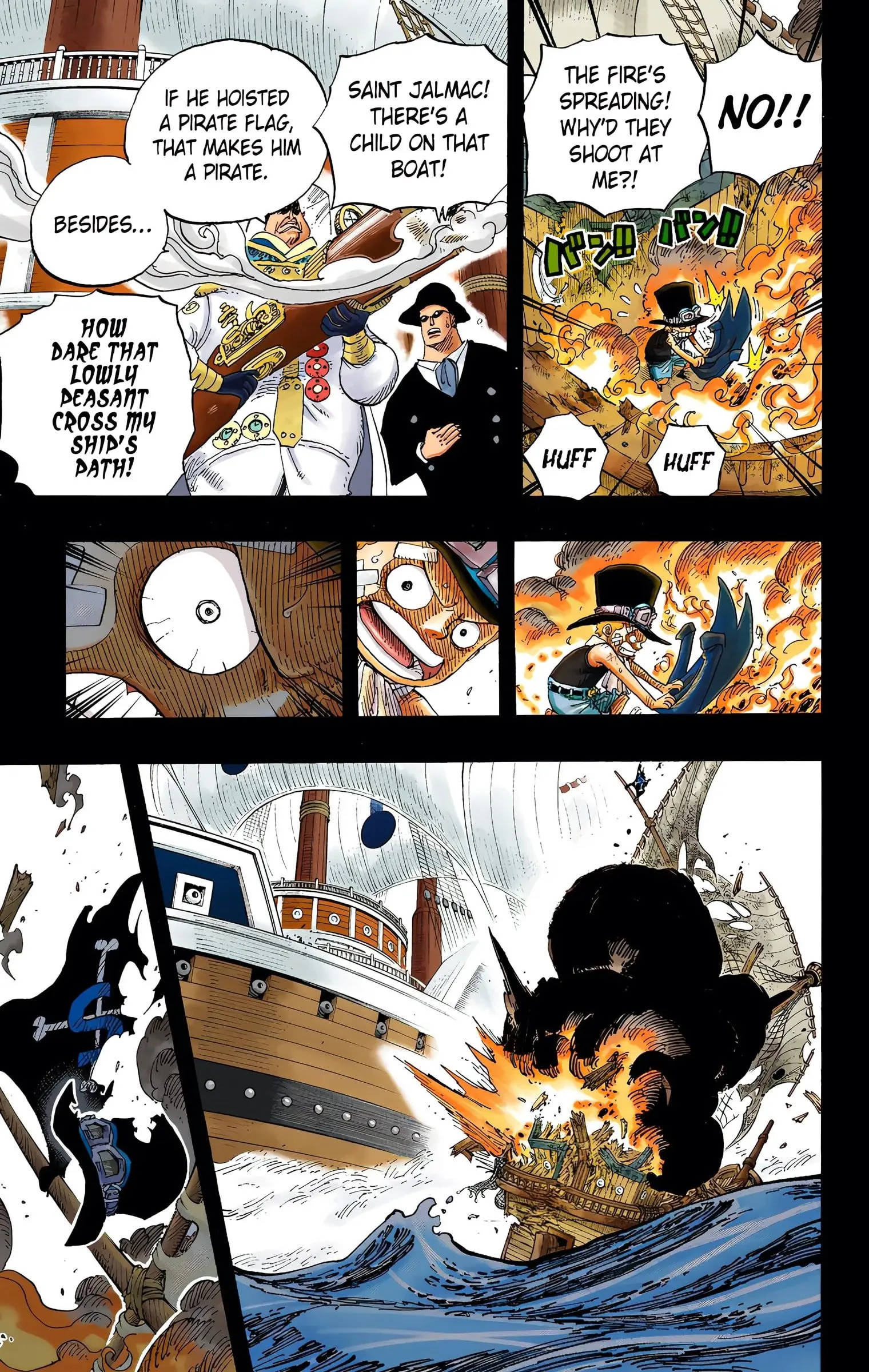 One Piece Colored, chapter 588, page 7