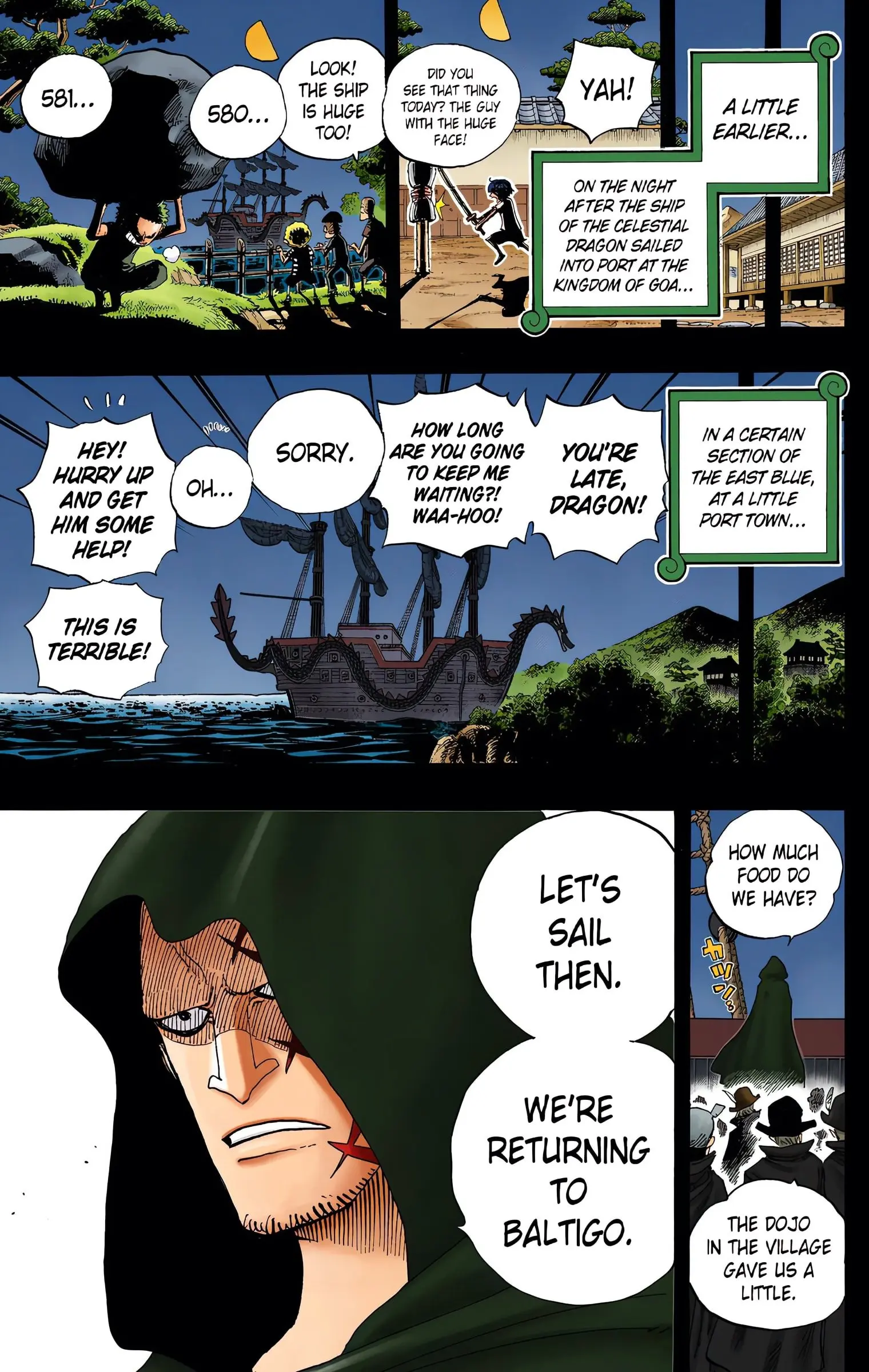One Piece Colored, chapter 589, page 7