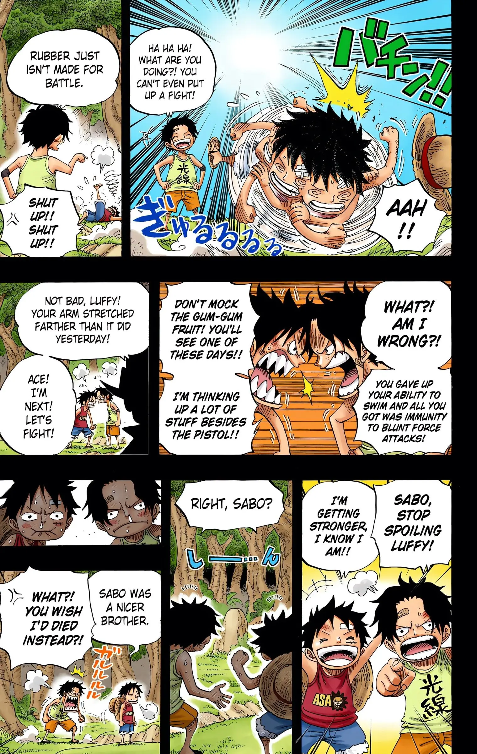 One Piece Colored, chapter 589, page 9