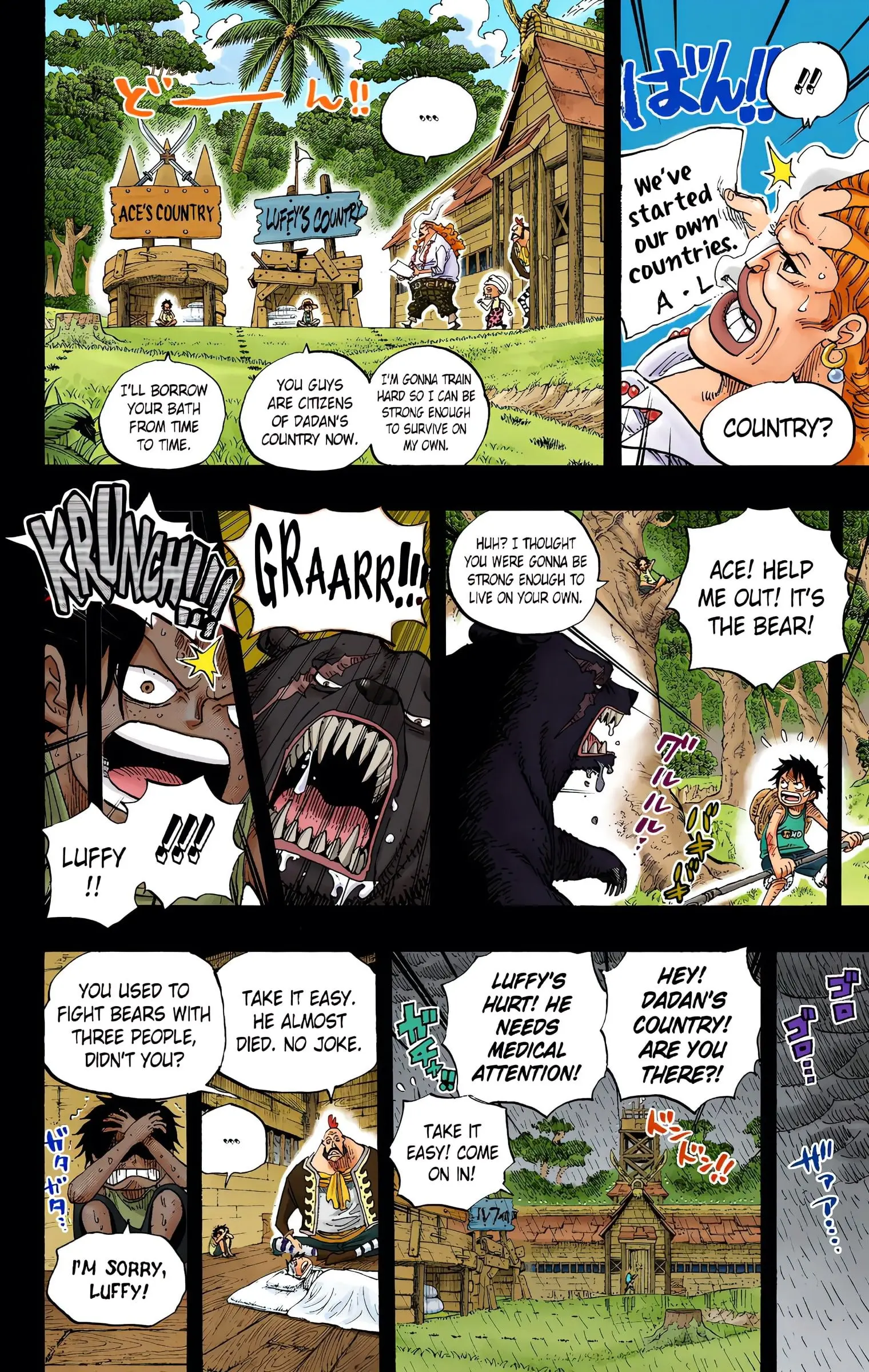 One Piece Colored, chapter 589, page 10